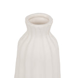 Vaza Fernan inaltime 30 cm ceramica alba Atmosphera