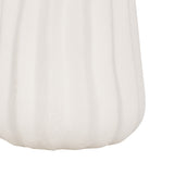 Vaza alb cu dungi fernand H30 cm - Atmosphera