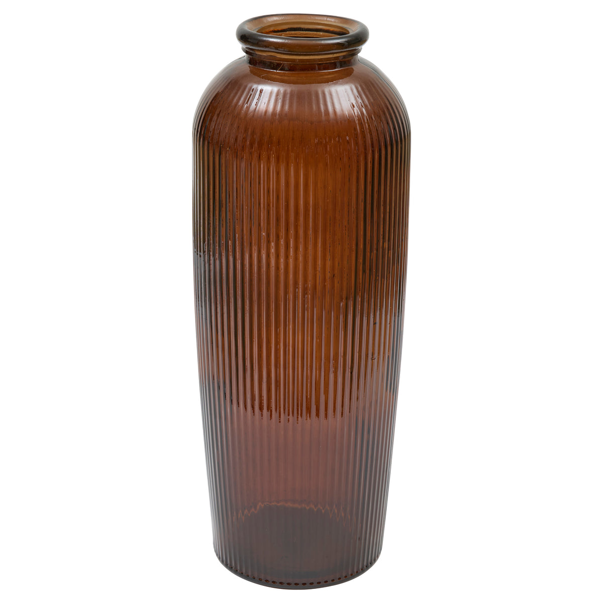 Decor pentru casa, amber recycled vaze luz H72 cm - Atmosphera
