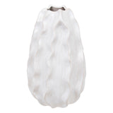 Vaza crmq reac sandri alb H25 cm - Atmosphera