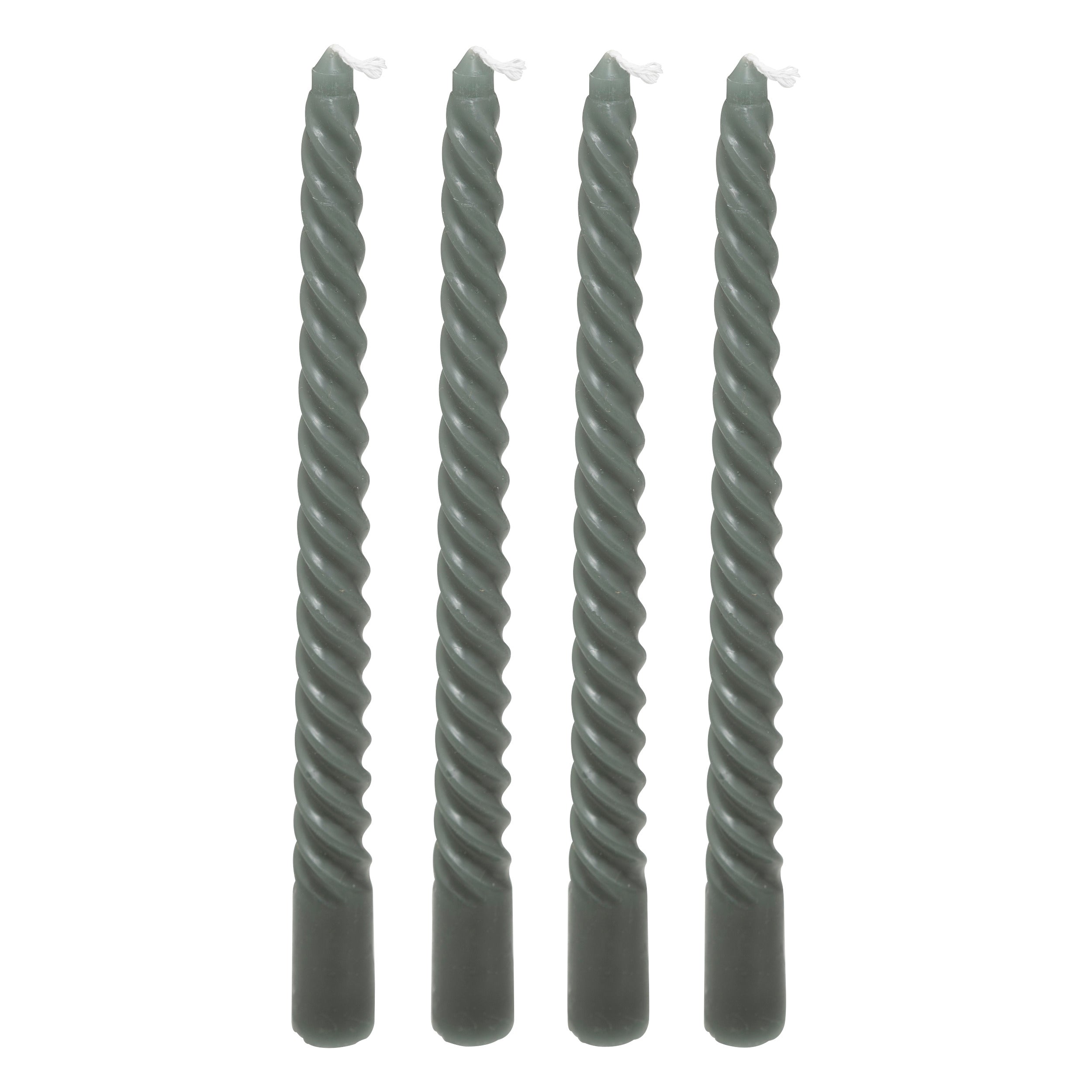 Lumanare betisor "Twist Many" - Verde, 180 g - Atmosphera