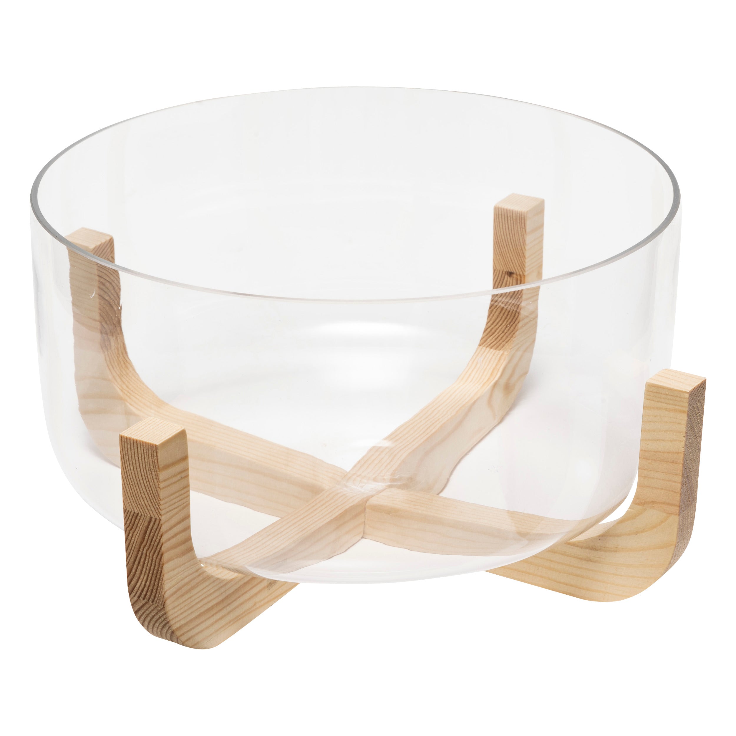 Set boluri salata transparent arha D24 cm - Secret de Gourmet