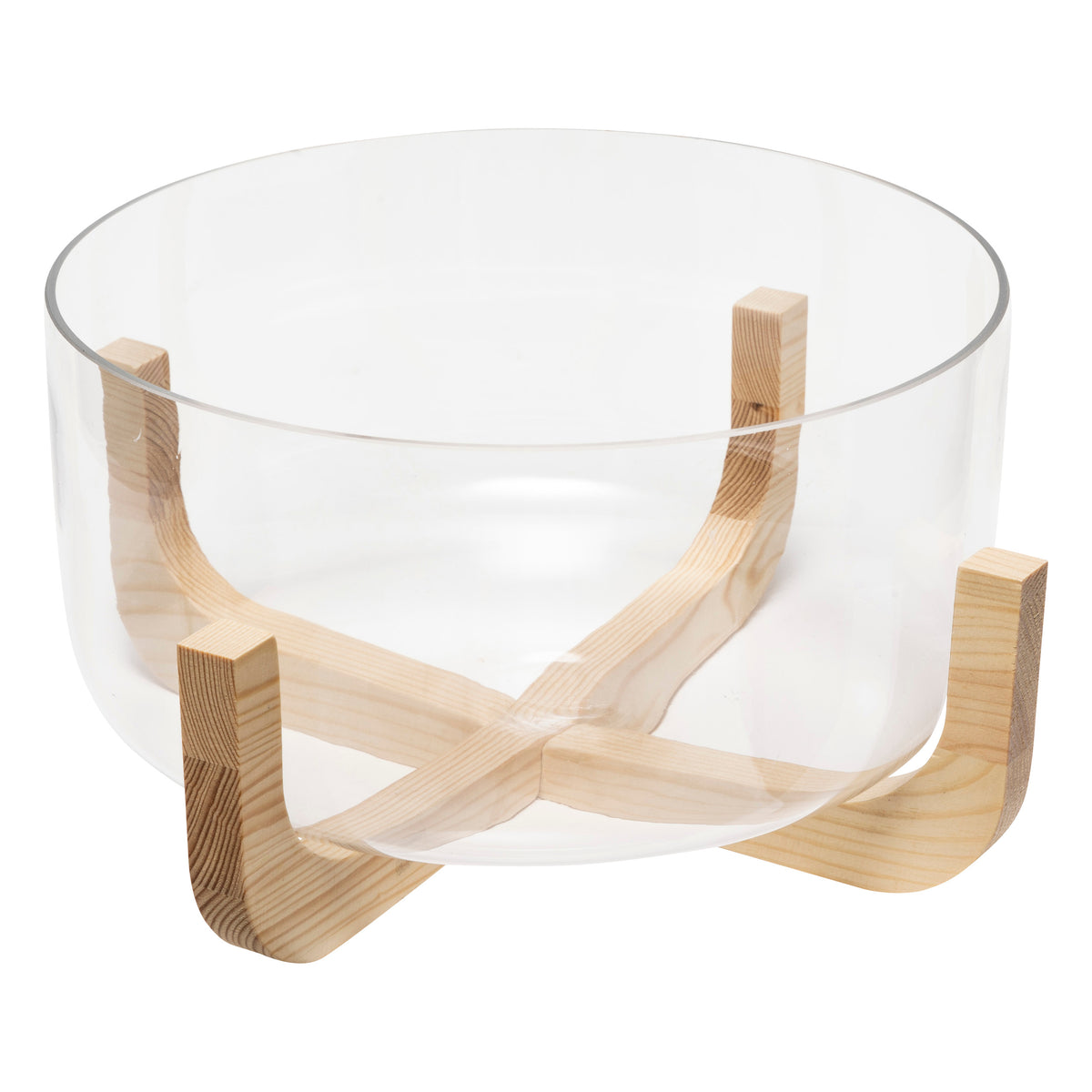 Set boluri salata transparent arha D24 cm - Secret de Gourmet