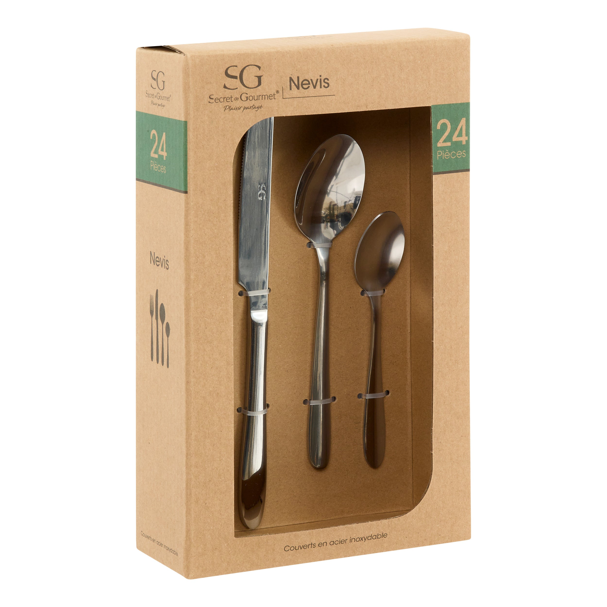 Set tacamuri 24 piese Nevis - Secret de Gourmet