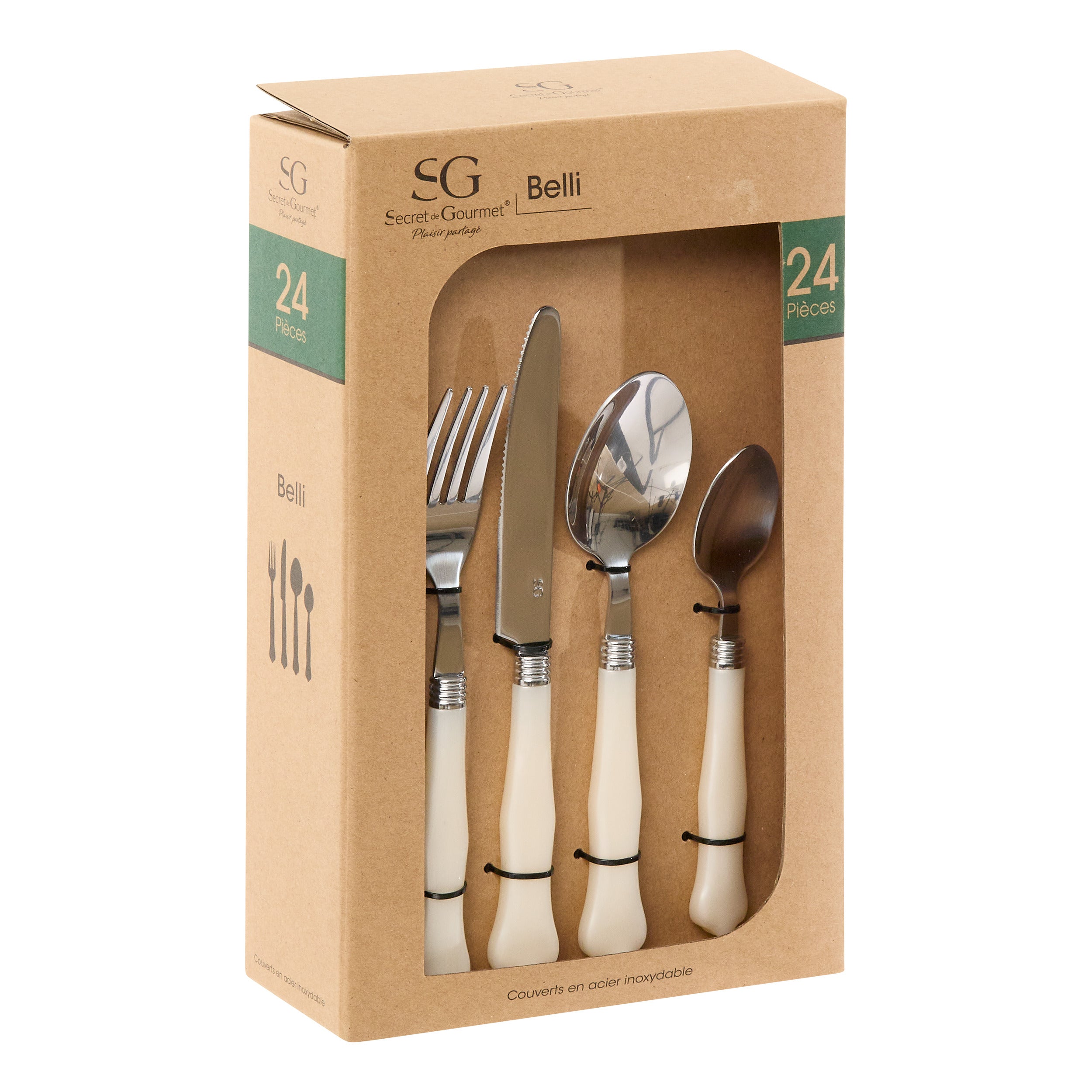 Set tacamuri 24 piese belli - Secret de Gourmet