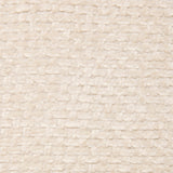 Taburet decorativ Spolo chenille alb Atmosphera