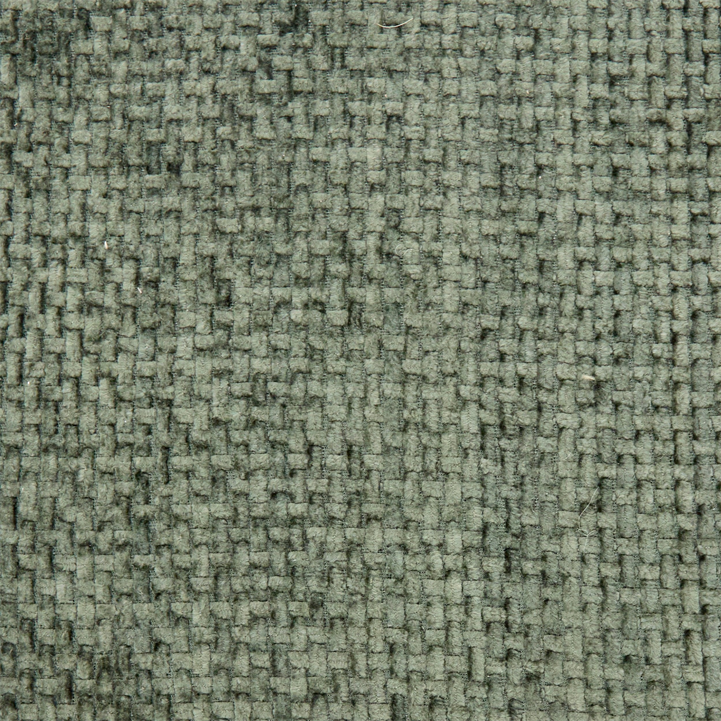 Taburet decorativ Spolo chenille verde cedru Atmosphera