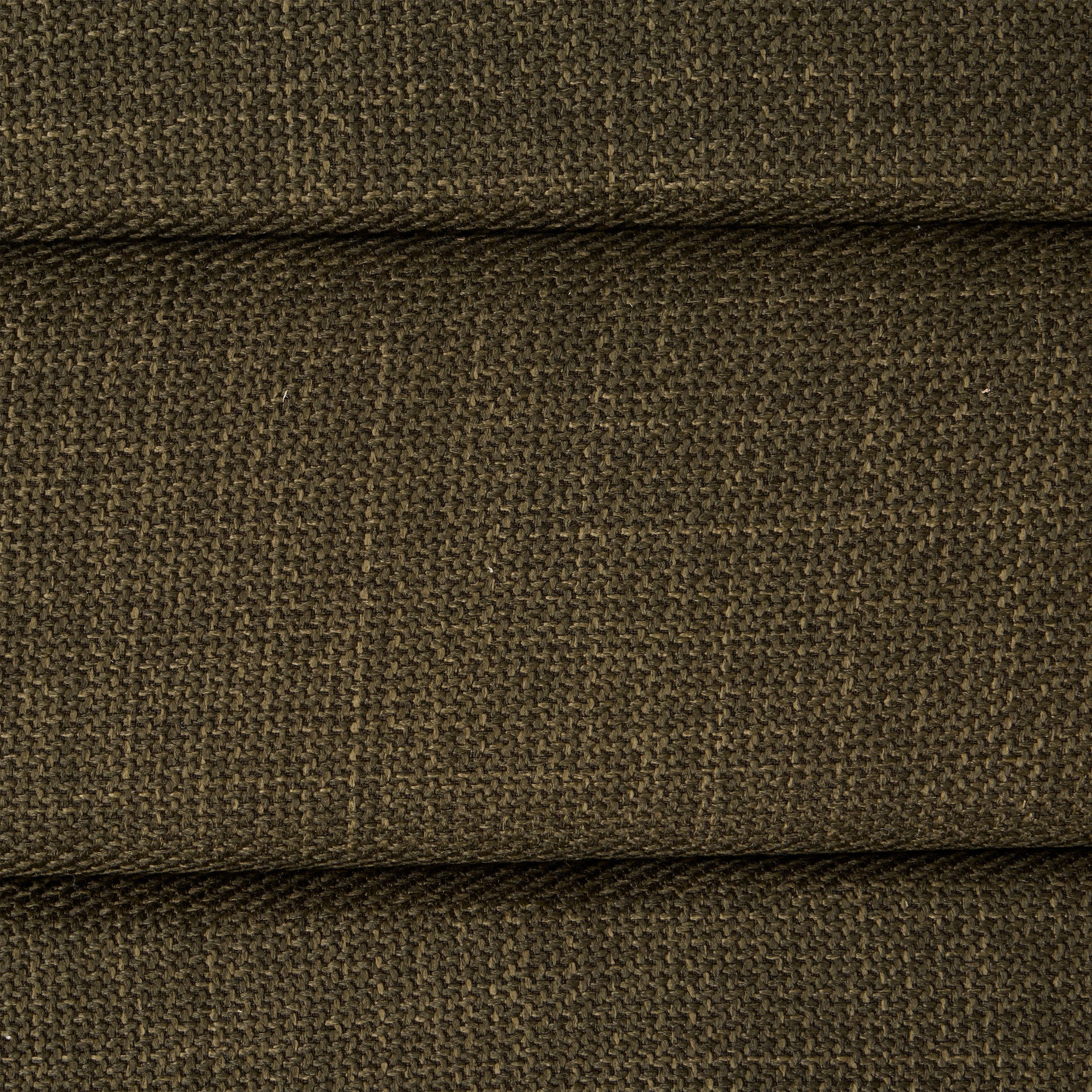 Banca Sisco L. 102 x l. 42 x H. 43.5 cm material textil kaki Atmosphera