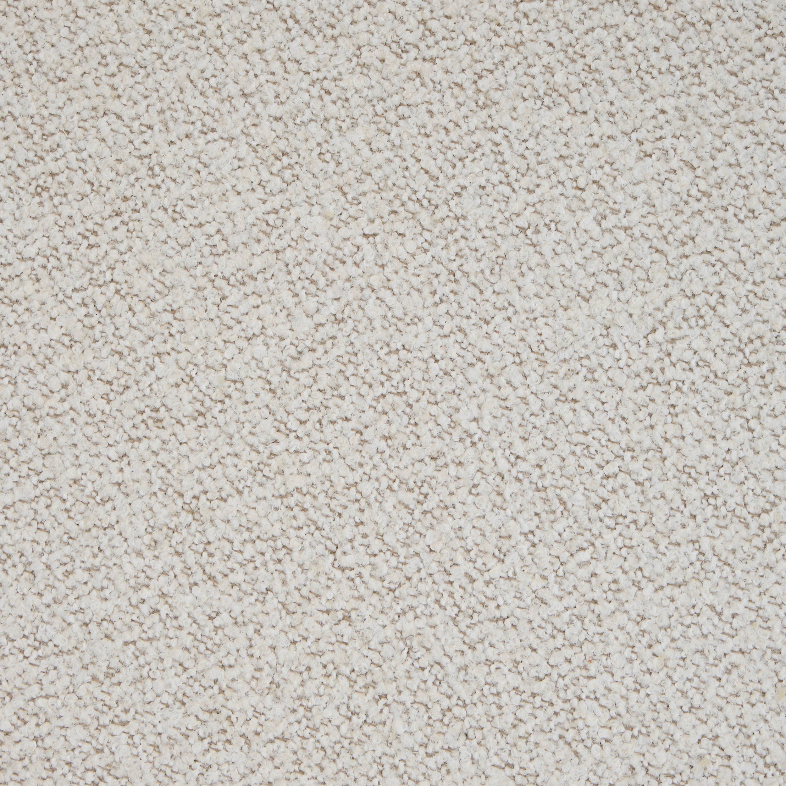 Mobilier interior, puf nesky alb boucle - Atmosphera