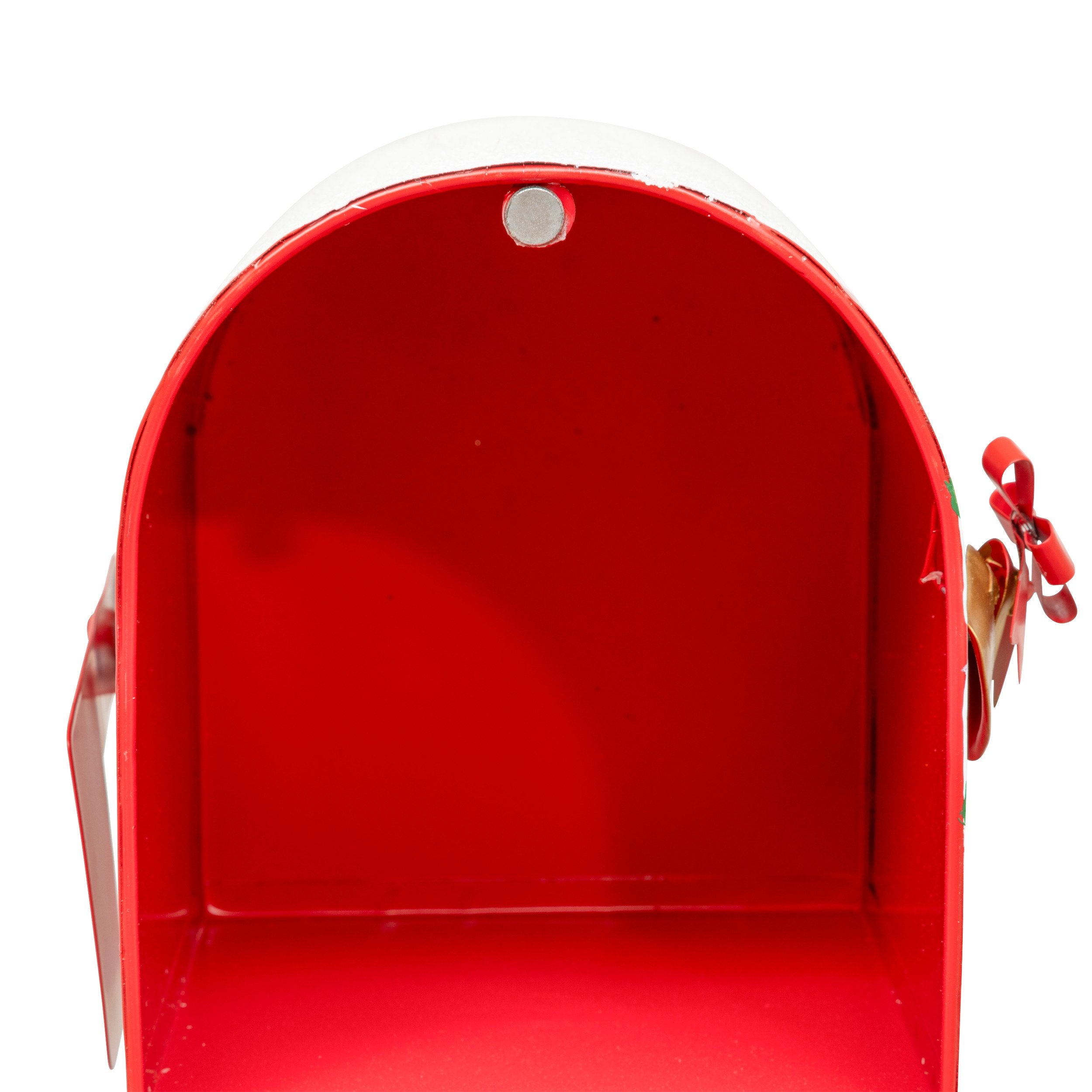 Cutie postala metalica, rosie, H 32 cm | Atmosphera
