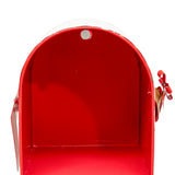 Cutie postala metalica, rosie, H 32 cm | Atmosphera