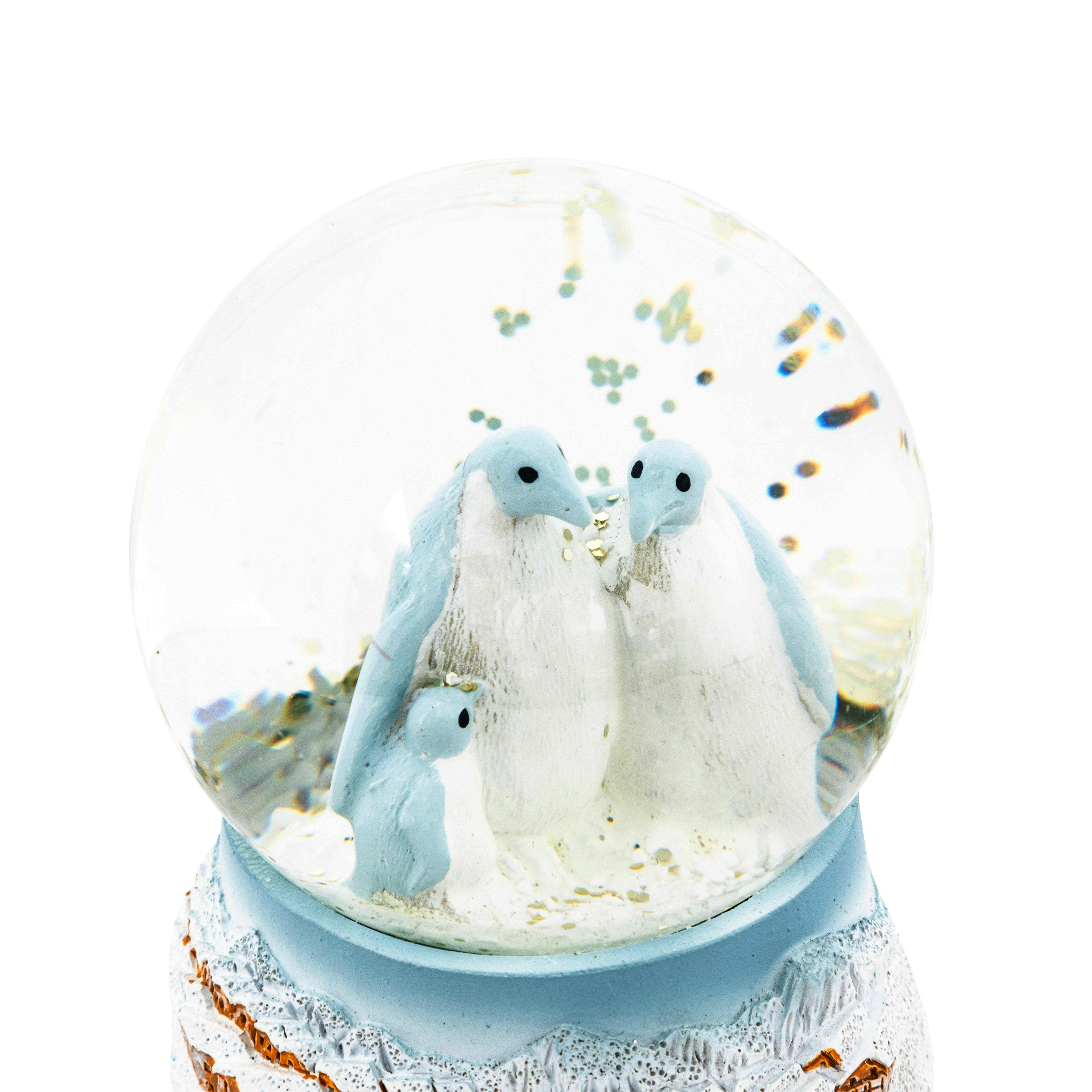 Glob cu zapada si pinguini, D 6,5 cm | Atmosphera