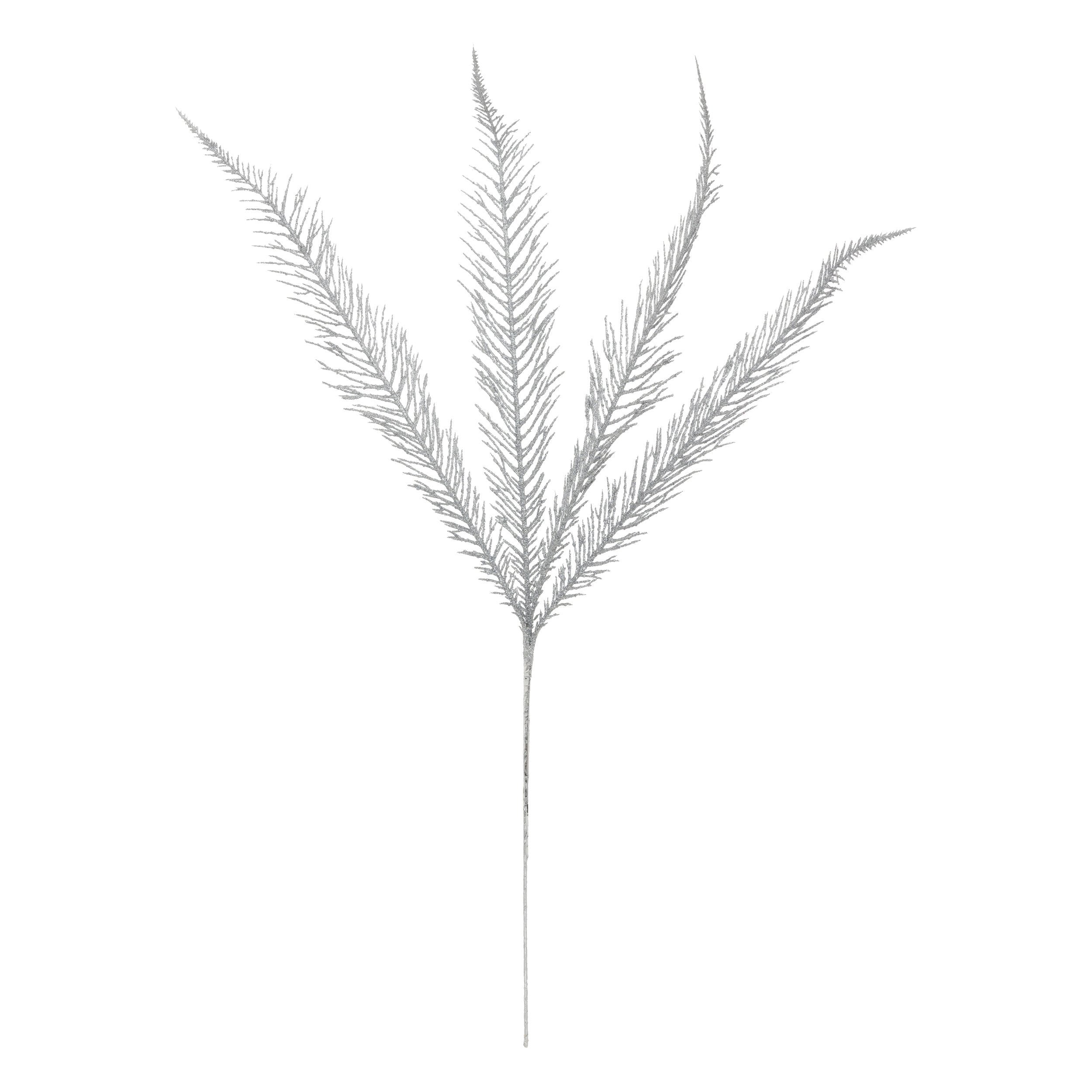 Creanga de chiparos, argintie, H 75 cm | Atmosphera