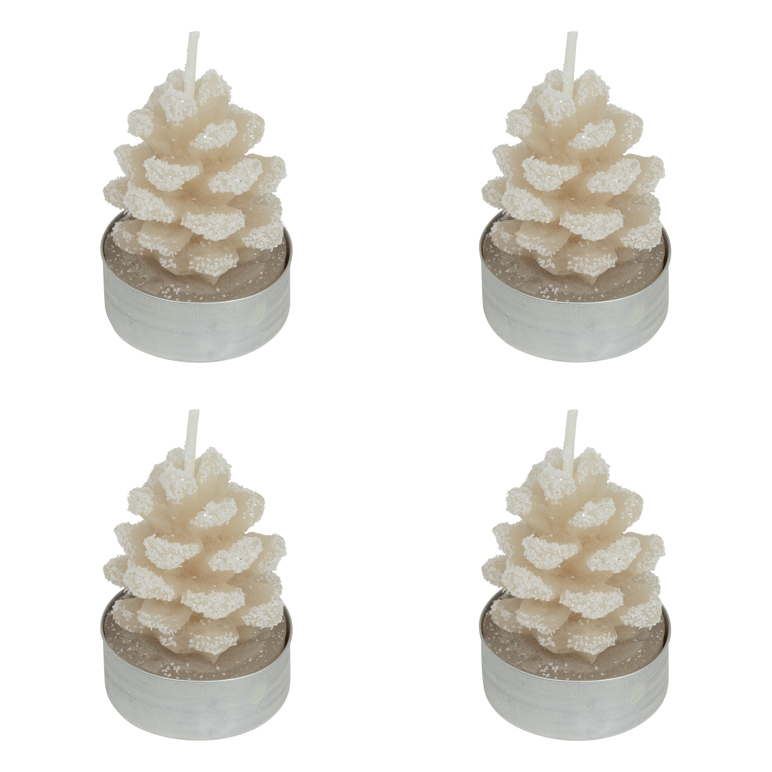 Set 4 lumanari pastila con nins, 100 g | Atmosphera