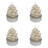 Set 4 lumanari pastila con nins, 100 g | Atmosphera