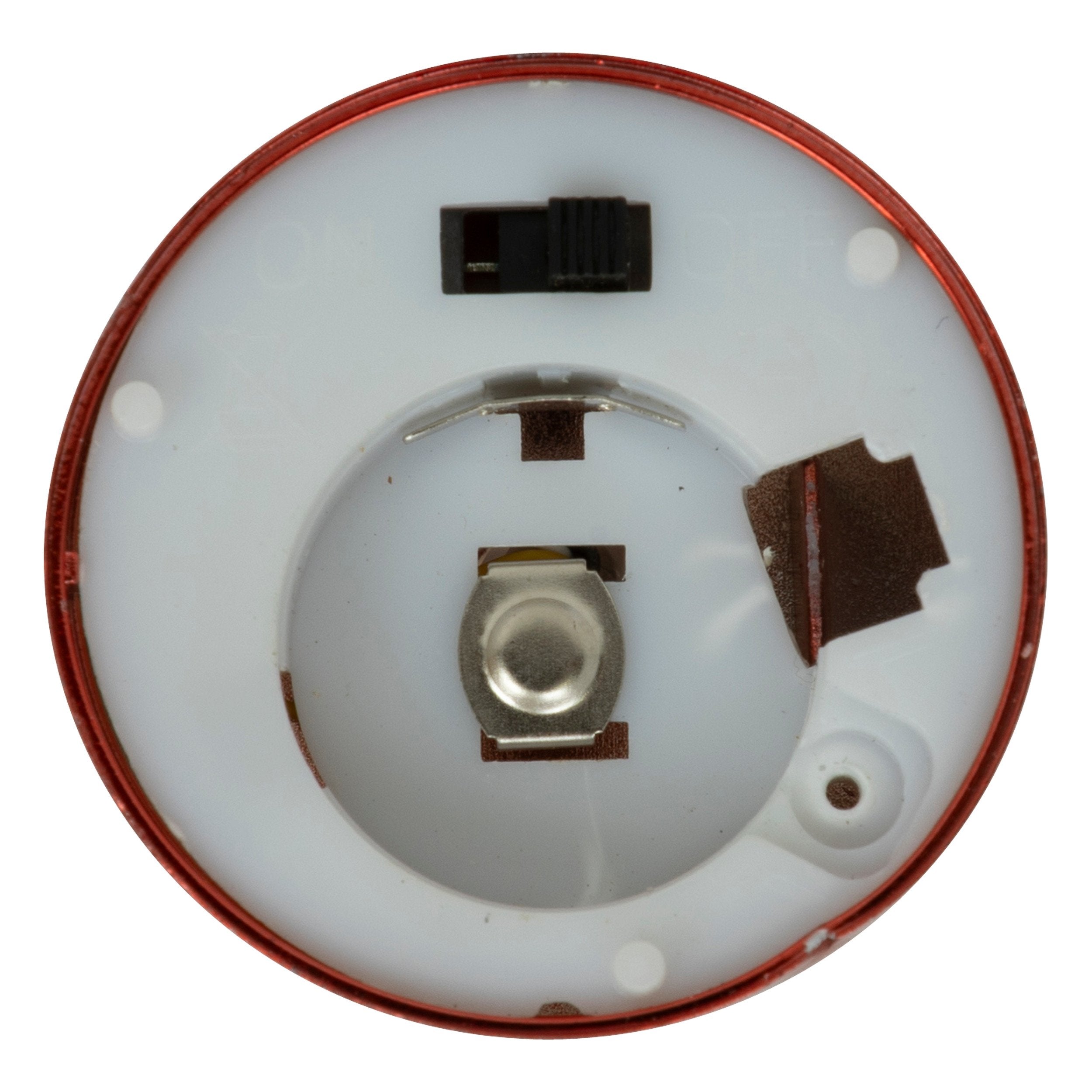 Set 4 lumanari LED, metal rosu | Atmosphera