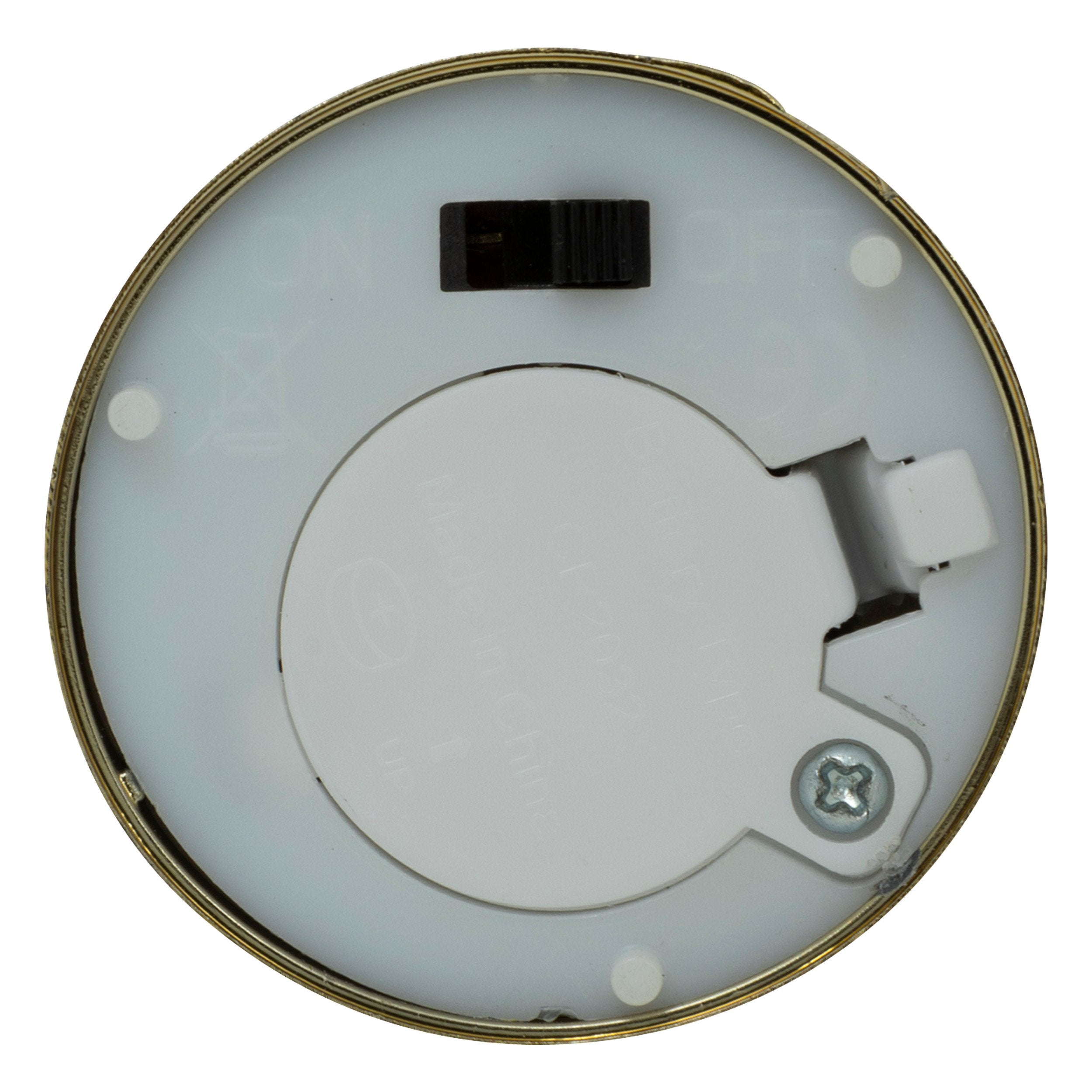 Set 4 lumanari LED, metal auriu | Atmosphera