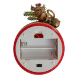 Lumanare LED cu crengi, rosie, H 10 cm | Atmosphera