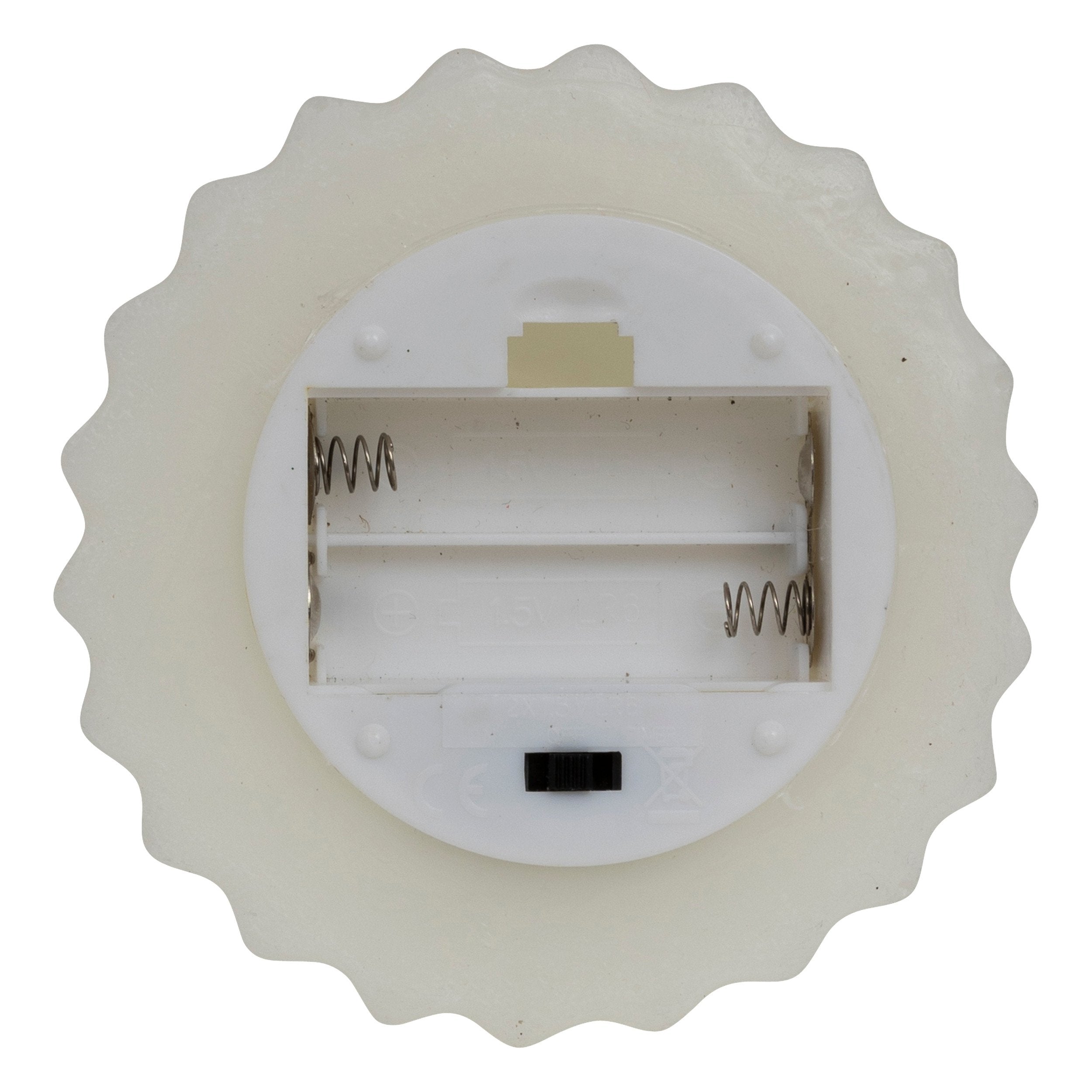 Lumanare LED brad, alba, H 13 cm | Atmosphera