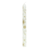 Set 2 lumanari baston cu stele, albe, 144 g | Atmosphera