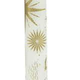 Set 2 lumanari baston cu stele, albe, 144 g | Atmosphera