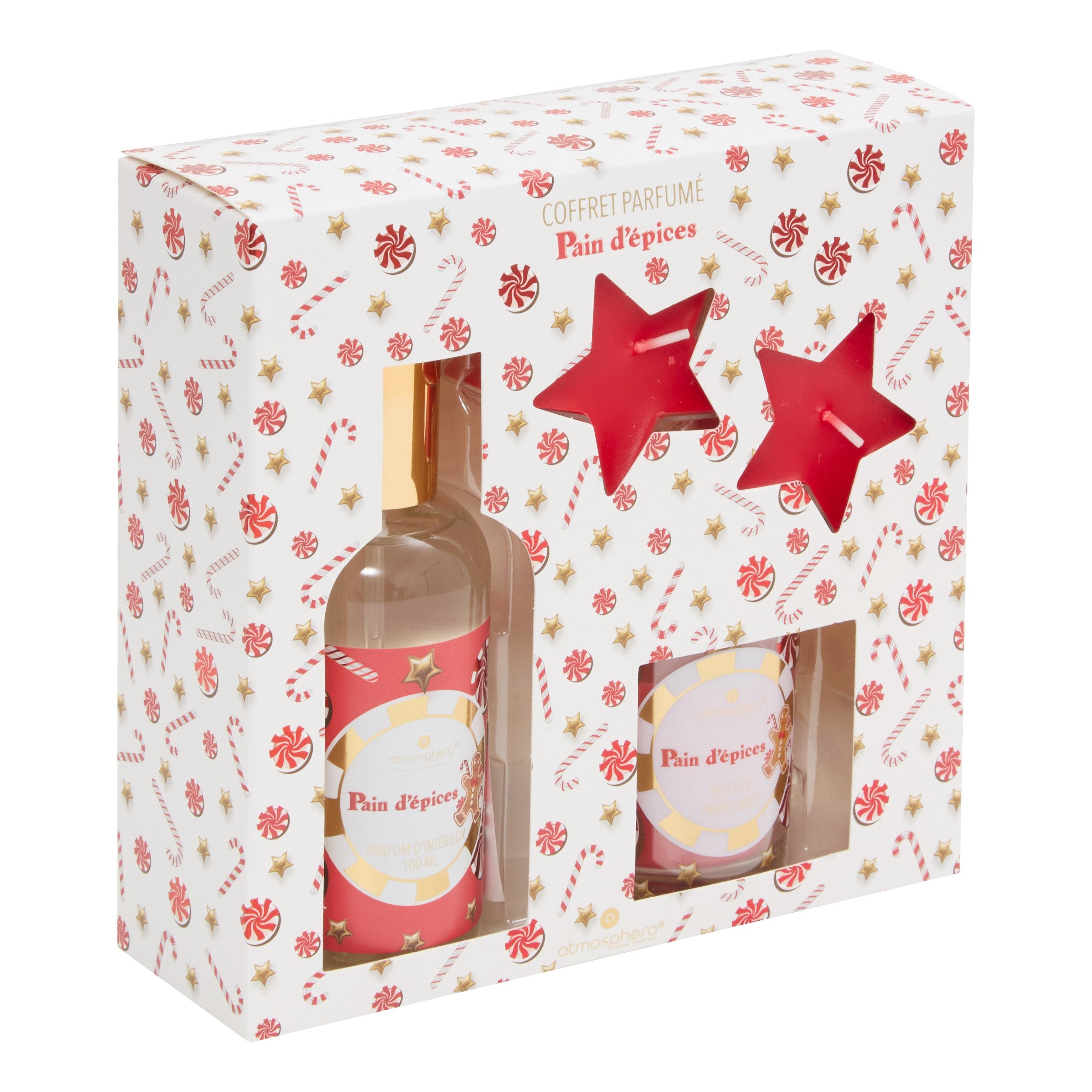 Set lumanari turta dulce si spray parfumat | Atmosphera