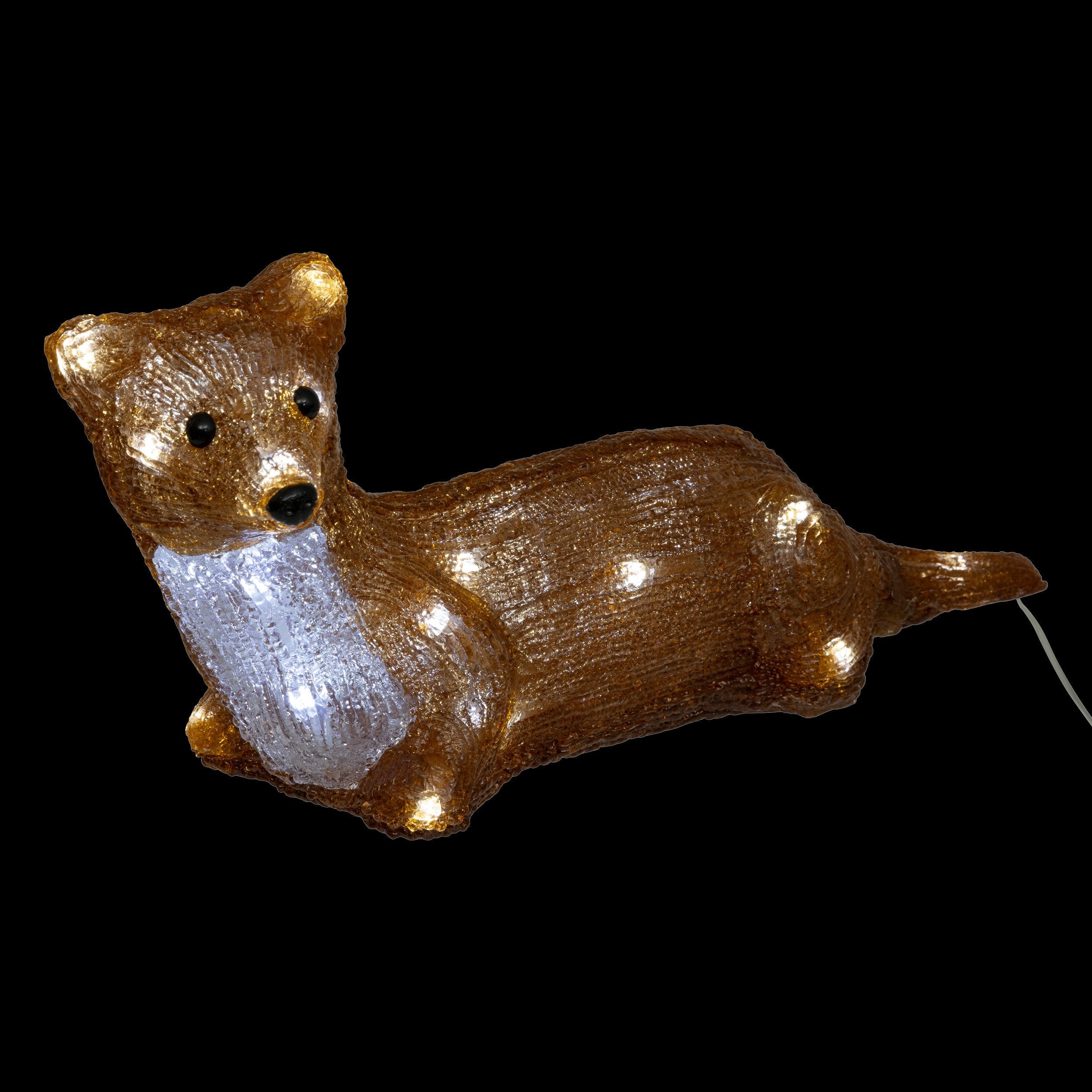 Silueta animal luminos solar 25 LED, exterior | Feeric