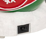 Sat luminos glob-casuta Mos Craciun 4 LED | Feeric