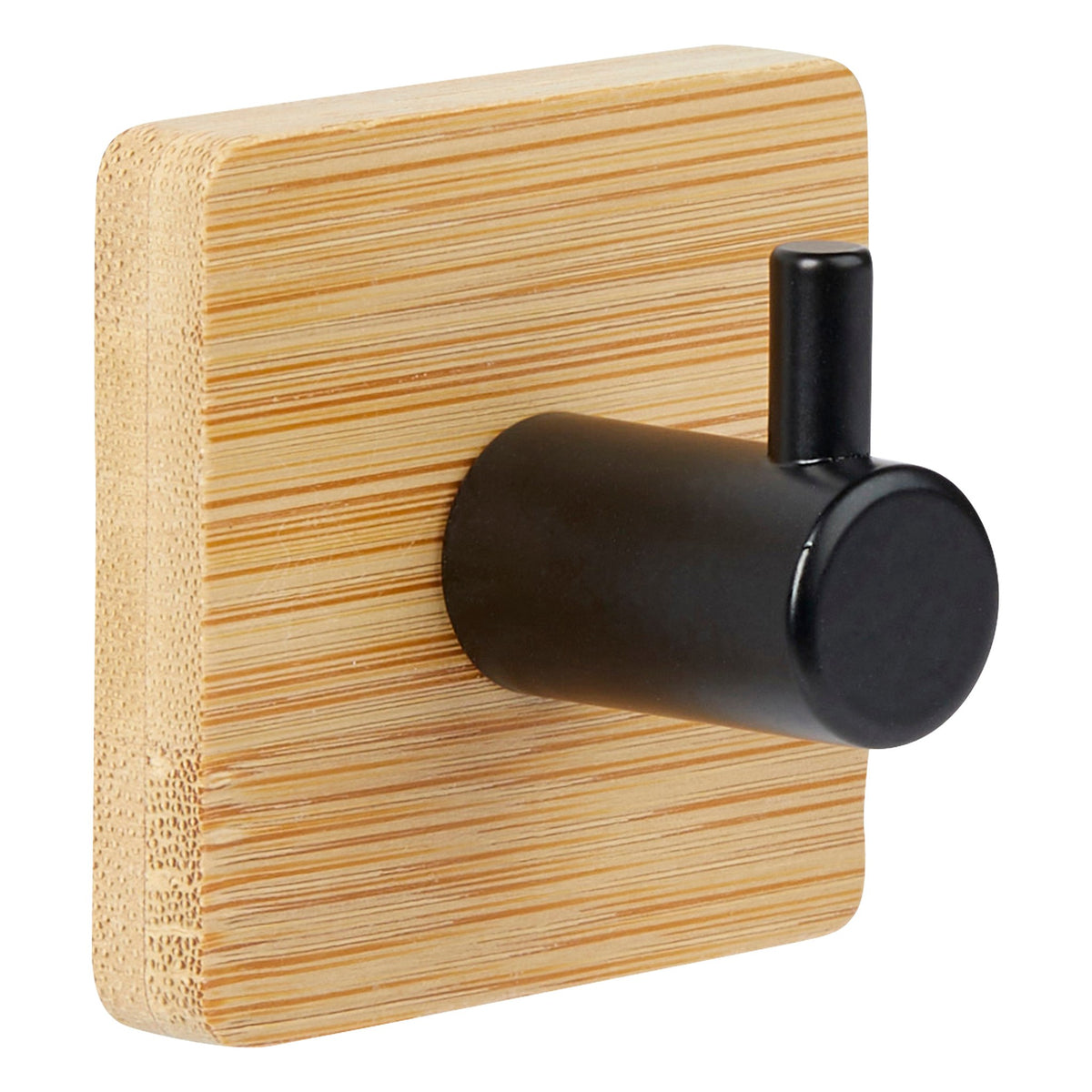 Cuier adeziv, set 2 buc, bambus