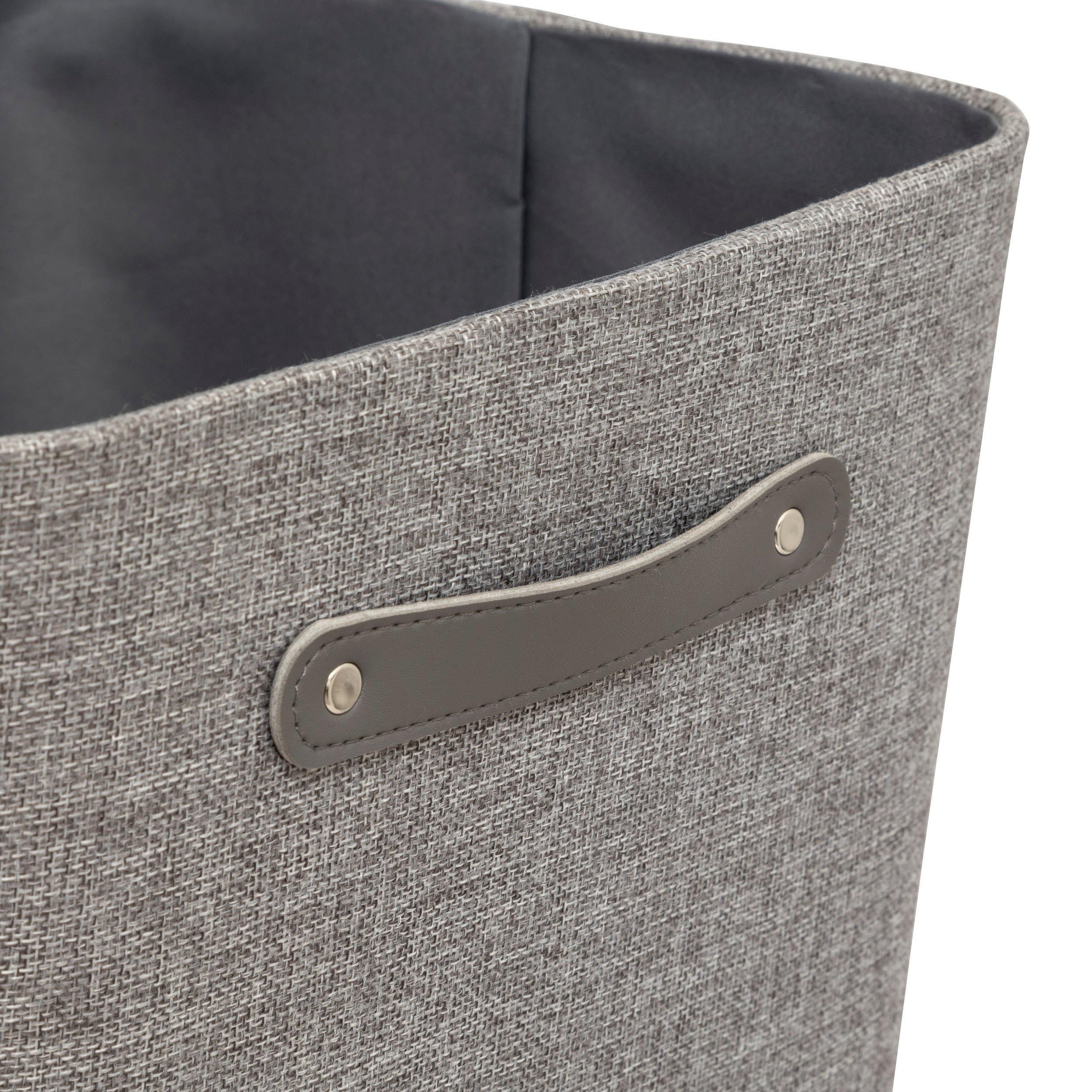 Cutie depozitare 31 x 31 cm gri roundy - Five