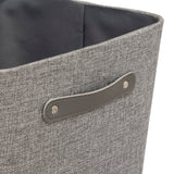 Cutie depozitare 31 x 31 cm gri roundy - Five