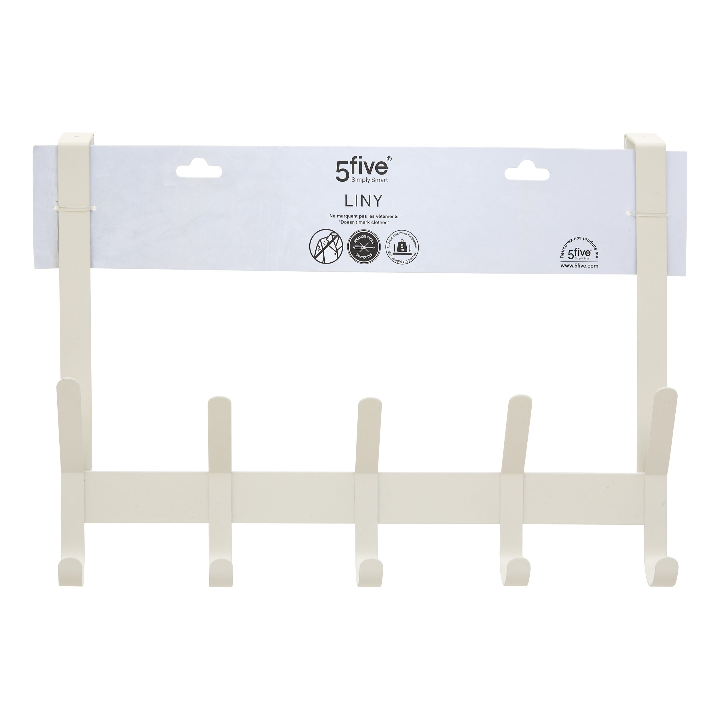 Organizator casa, hook door metal 10t liny - Five