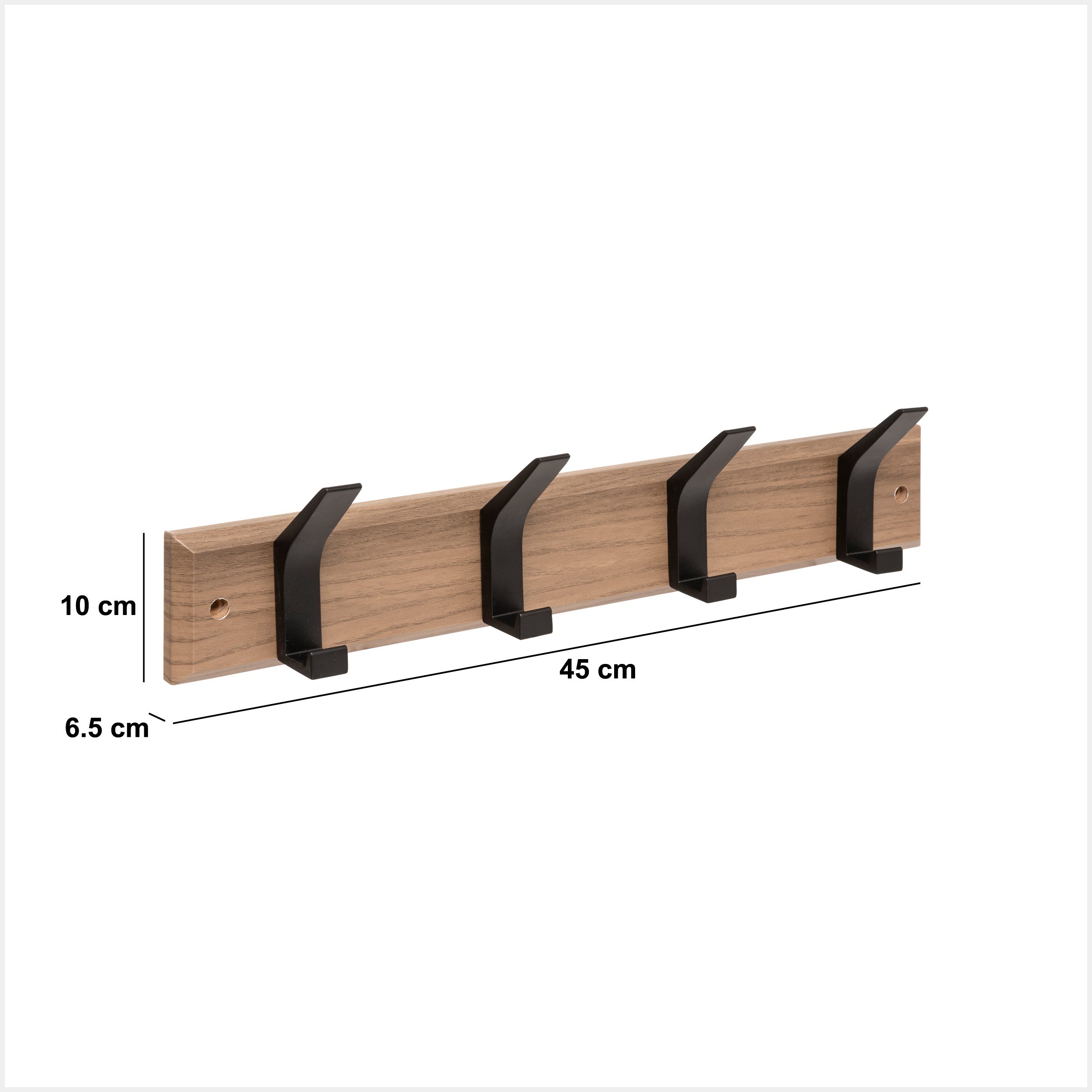 Organizator casa, hook lemn/metal 4h interior/no ziny - Five
