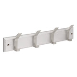 Organizator casa, hook lemn/metal 4h argintiu ziny - Five