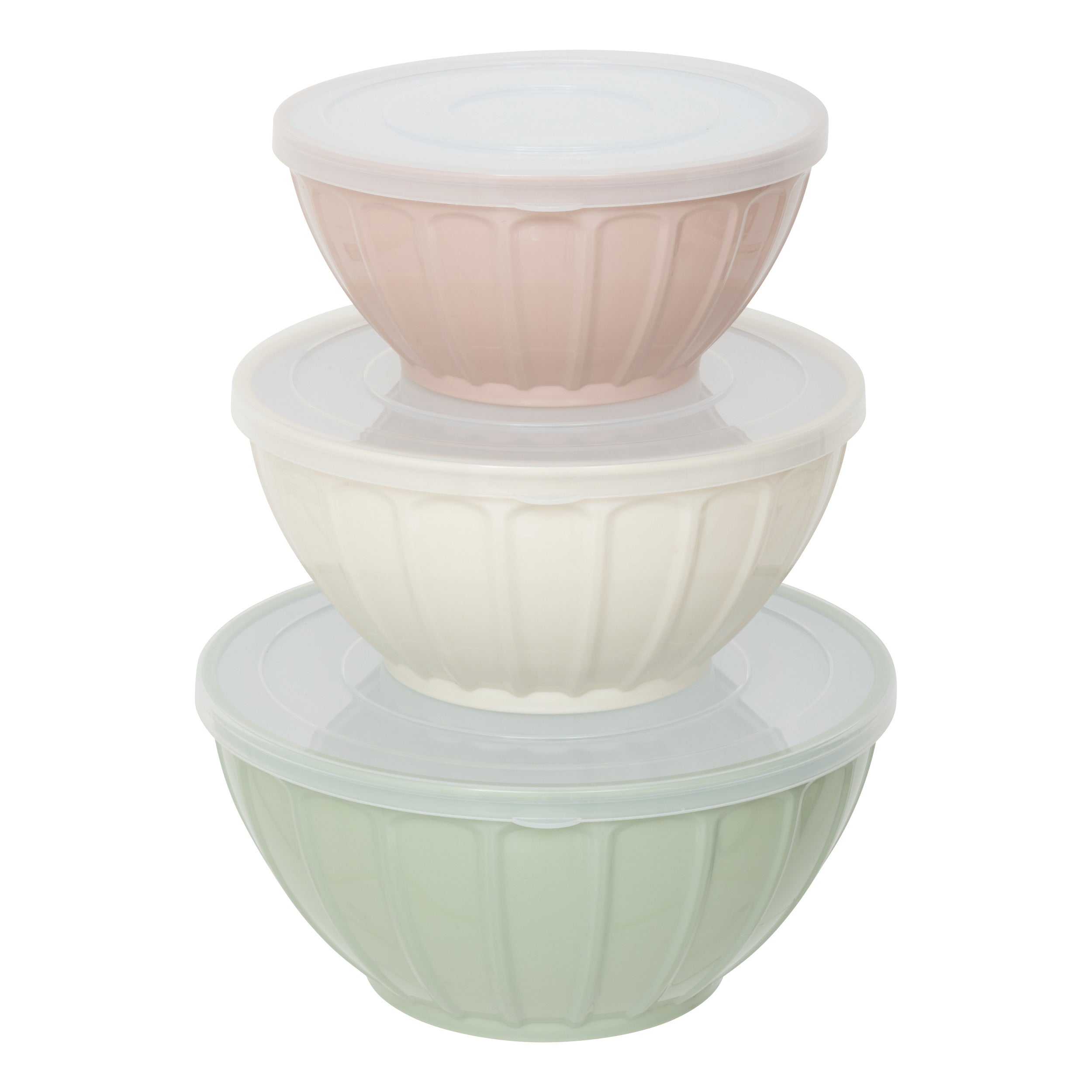 Salad bowls with lid set 3 buc - Five