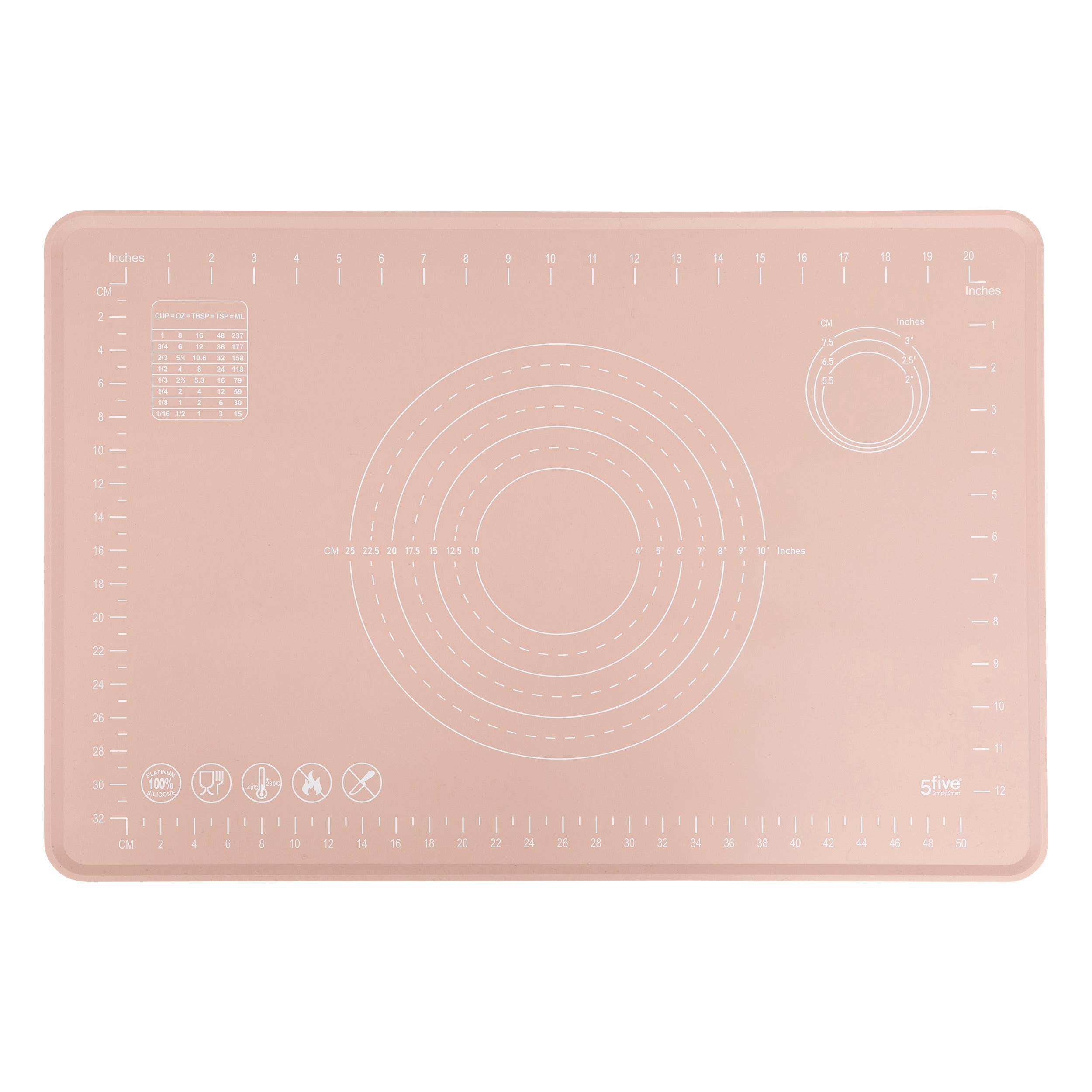 Asortat pastry silicone sheet - Five