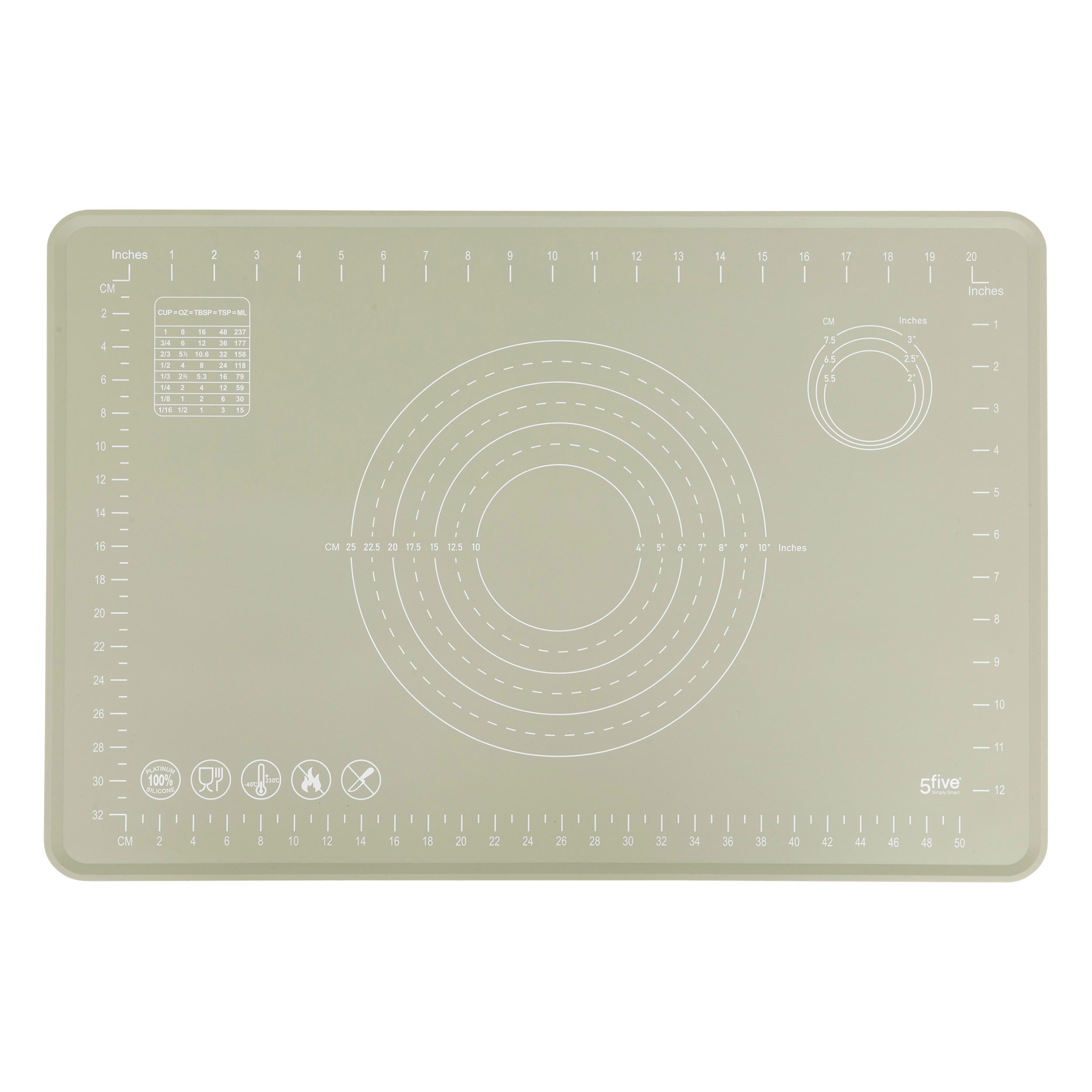 Asortat pastry silicone sheet - Five