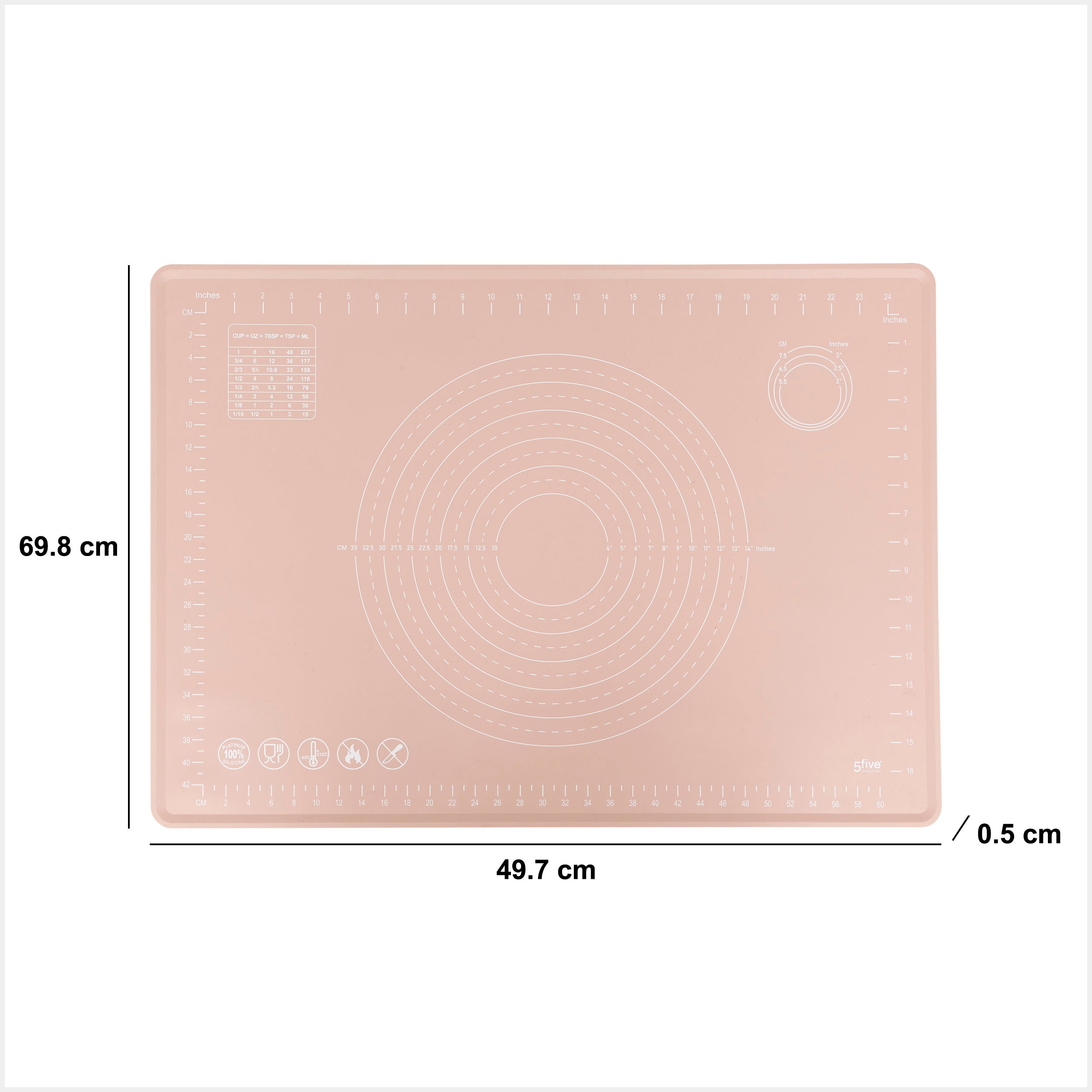 Asortat pastry sheet silicone xl - Five