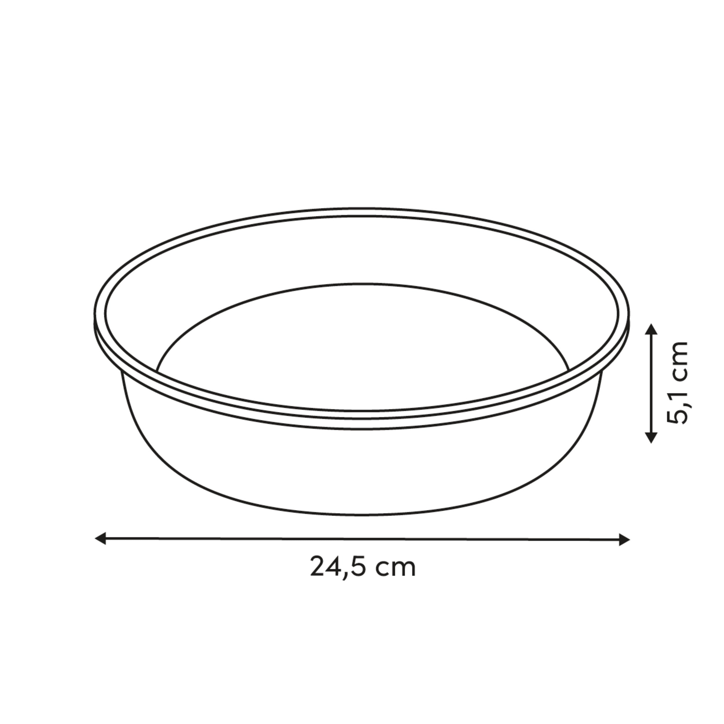 Harmony round mold 24.5 cm - Five