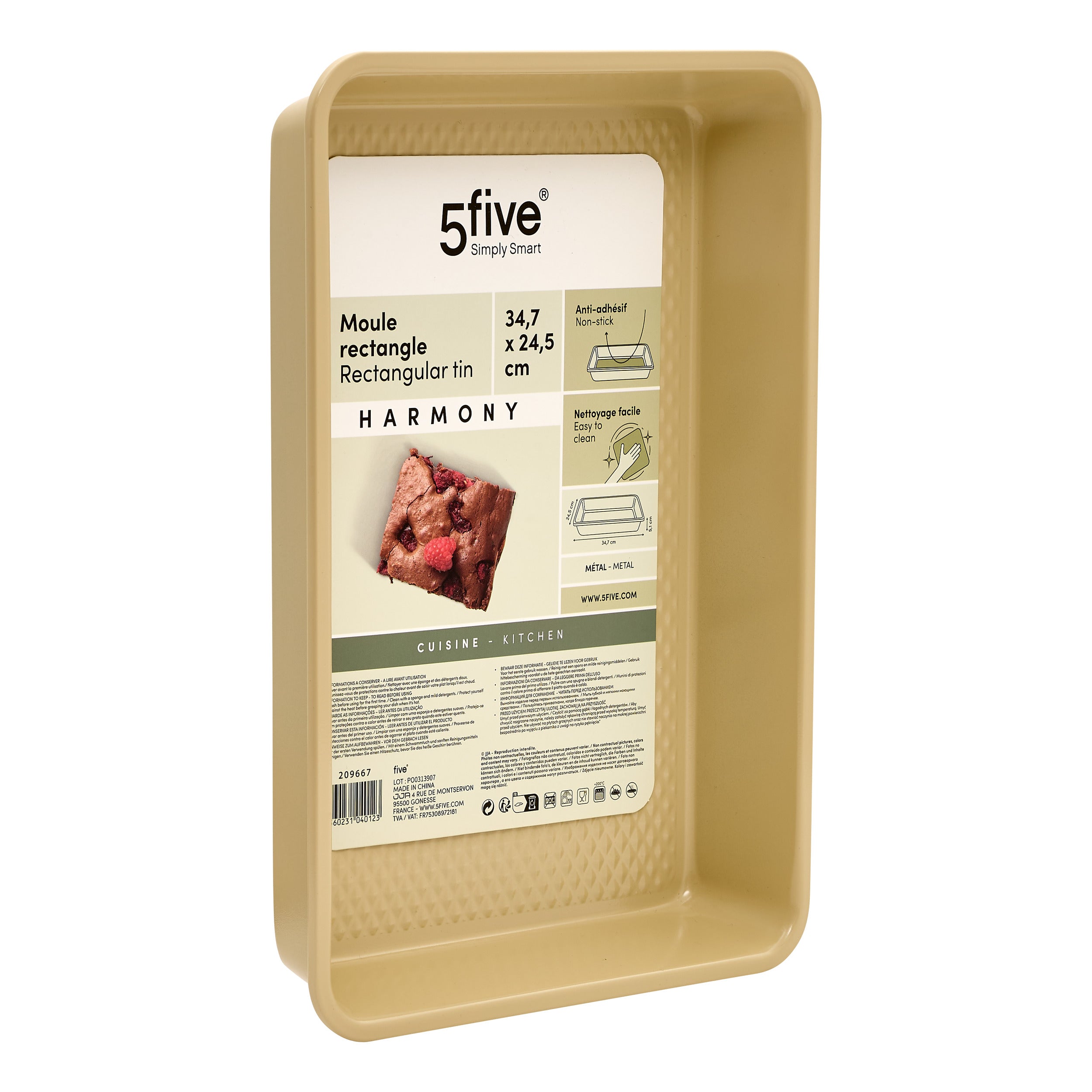Harmony dreptunghiular. mold 34.7 x 24.5 cm - Five