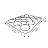 Harmony 12 muffins mold - Five