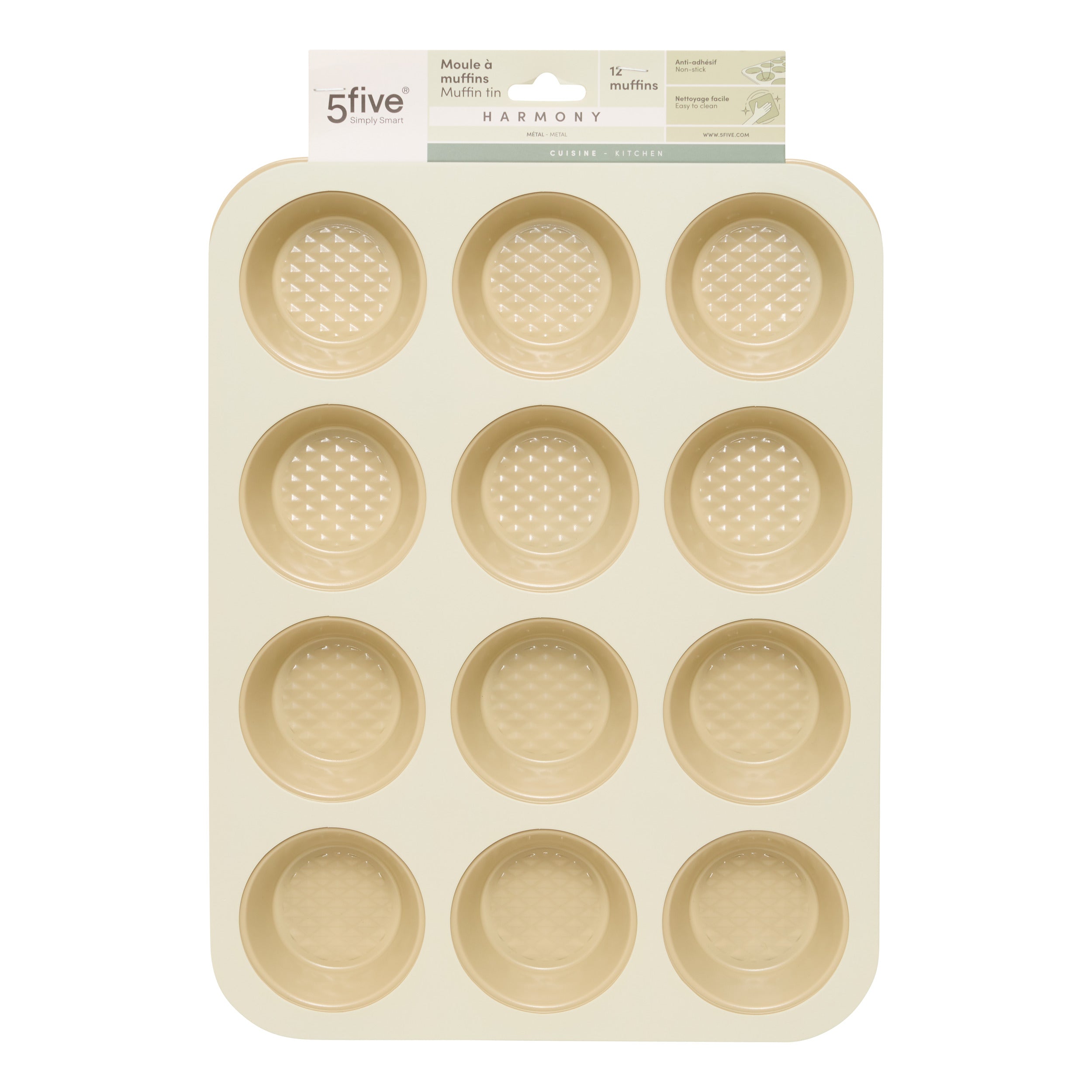 Harmony 12 muffins mold - Five