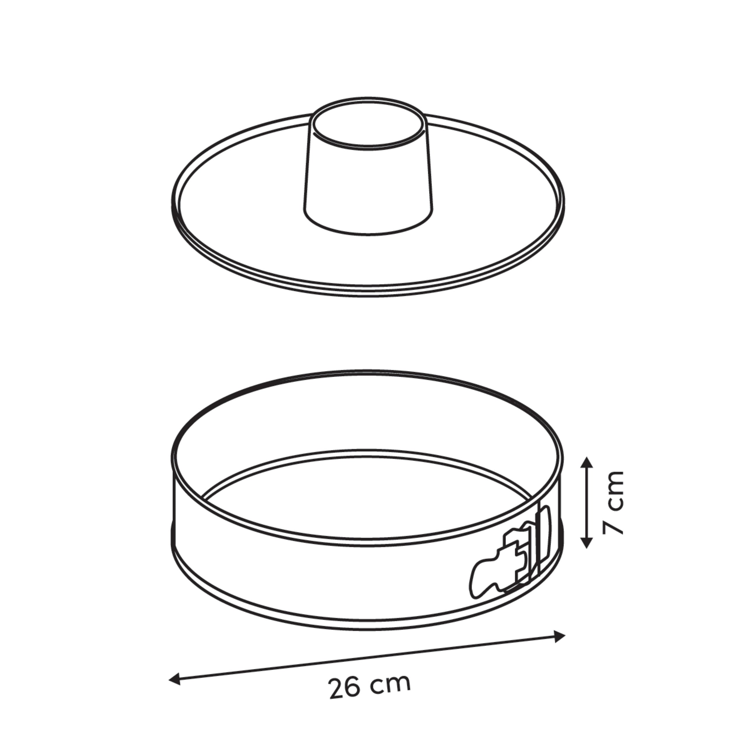 Springform 2 in 1 mold 26 cm - Five