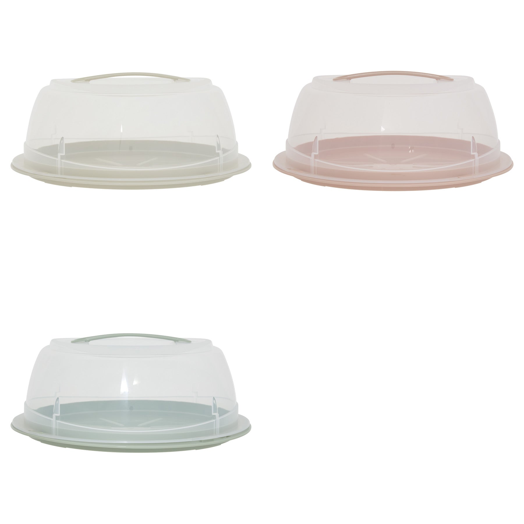 Round cakebox revers PP 36 asortat - Five