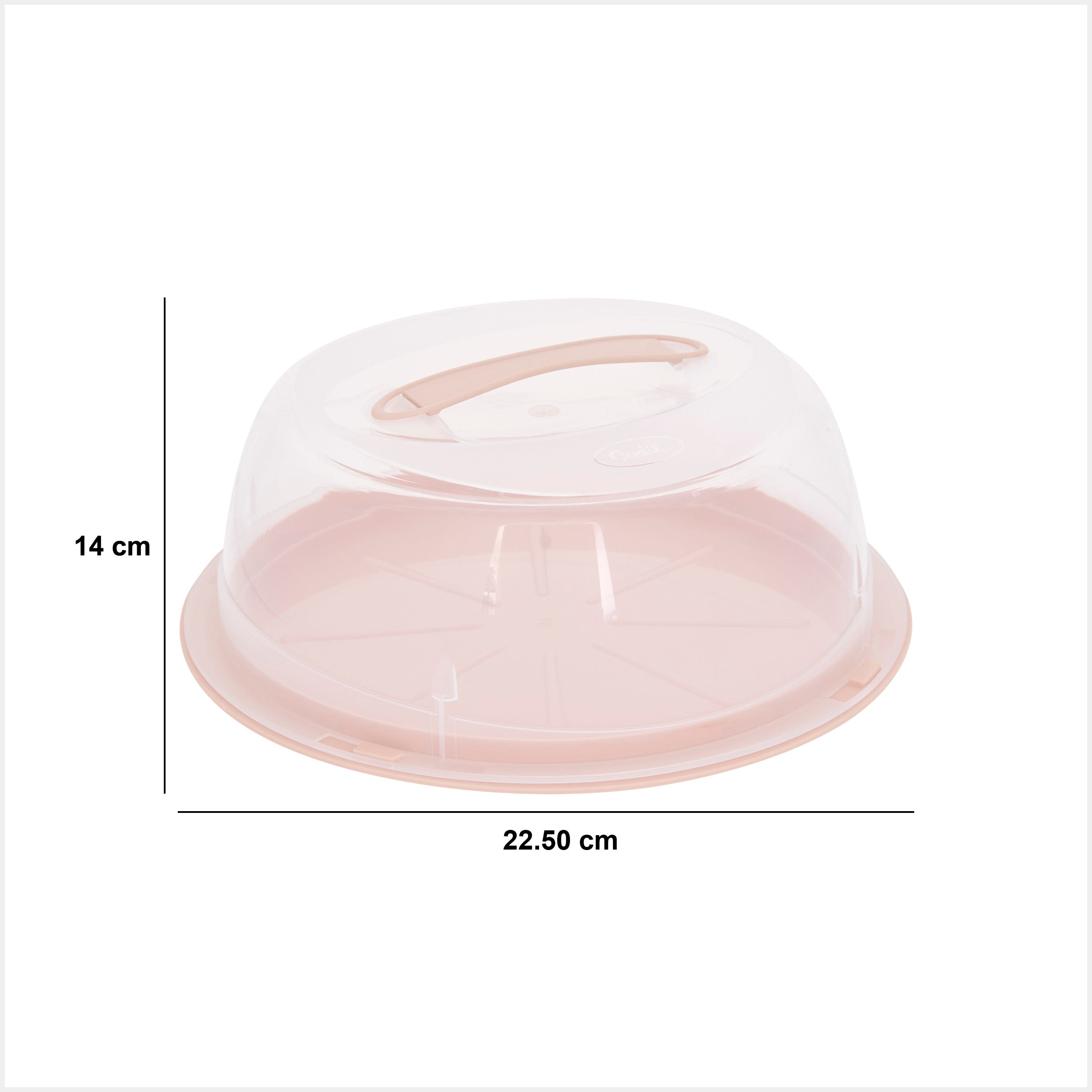 Round cakebox revers PP 36 asortat - Five