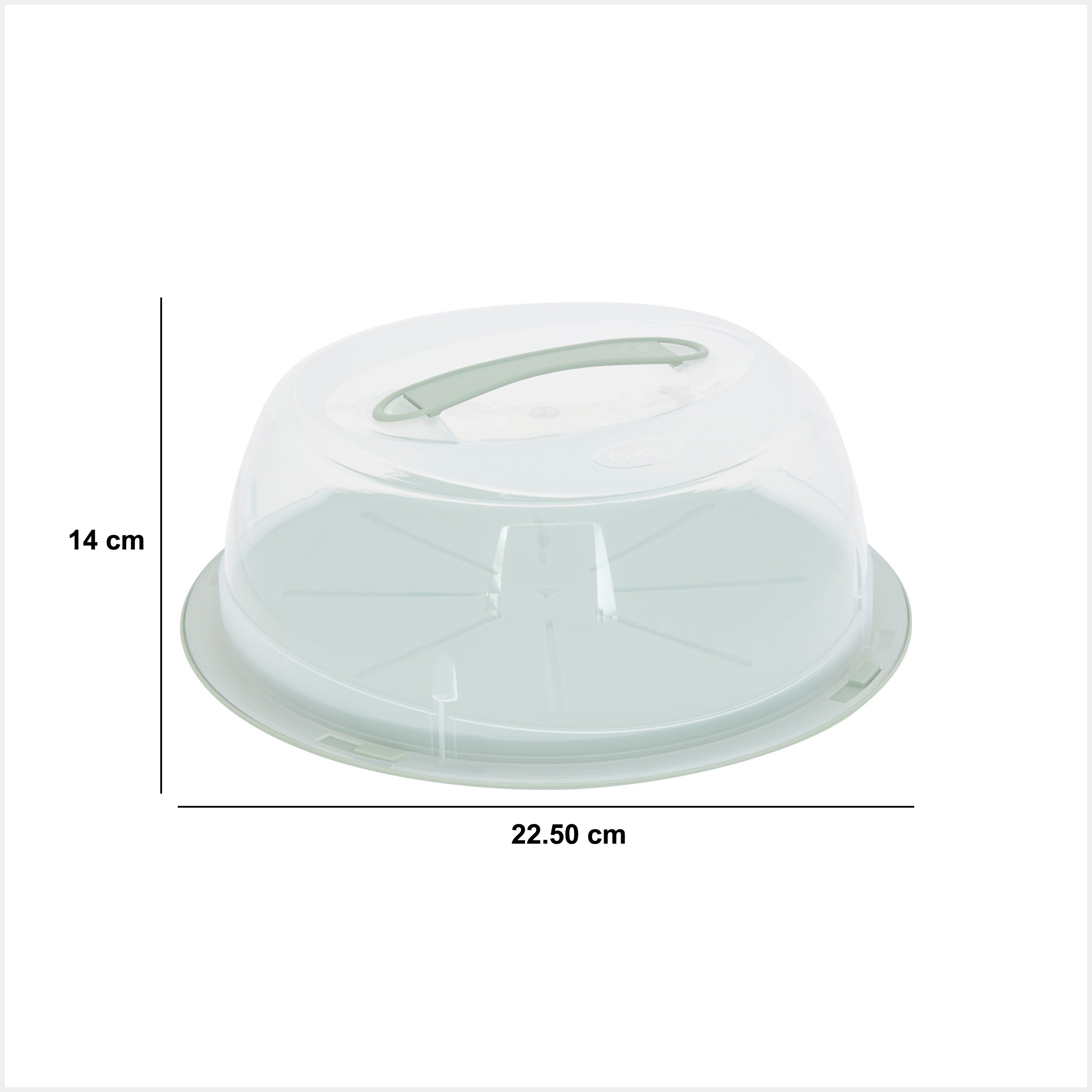 Round cakebox revers PP 36 asortat - Five