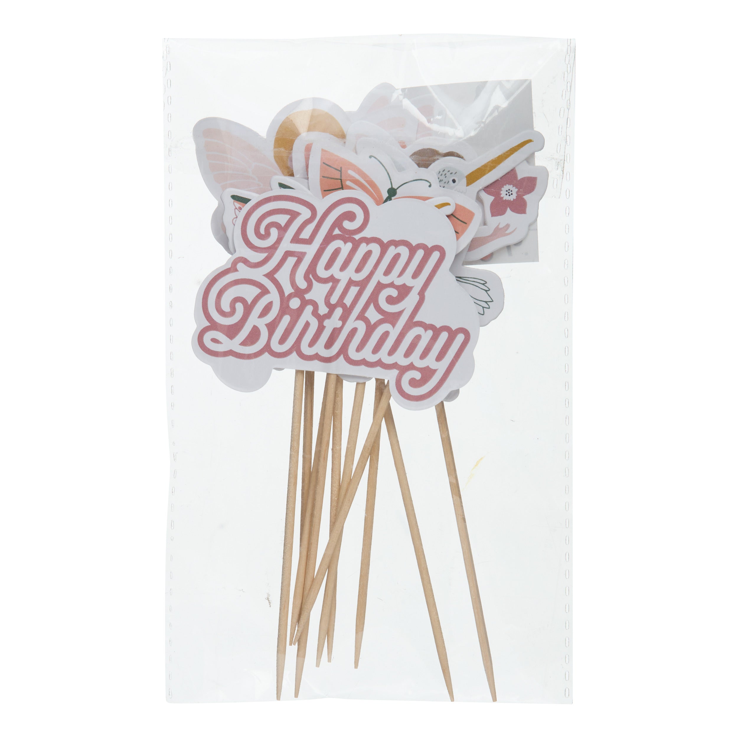 Birthday toppers cake fairies - Five