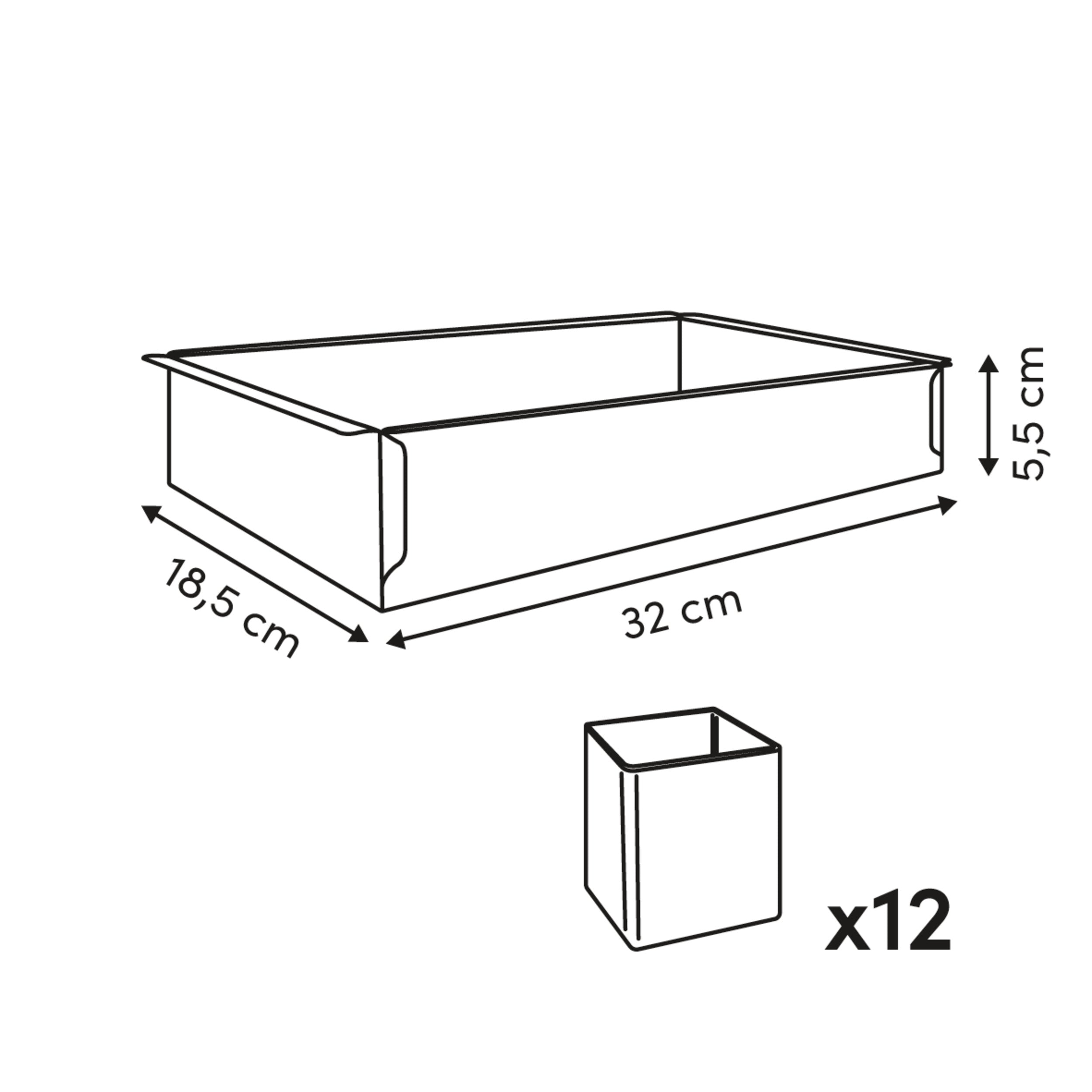 Number cake mold - Five