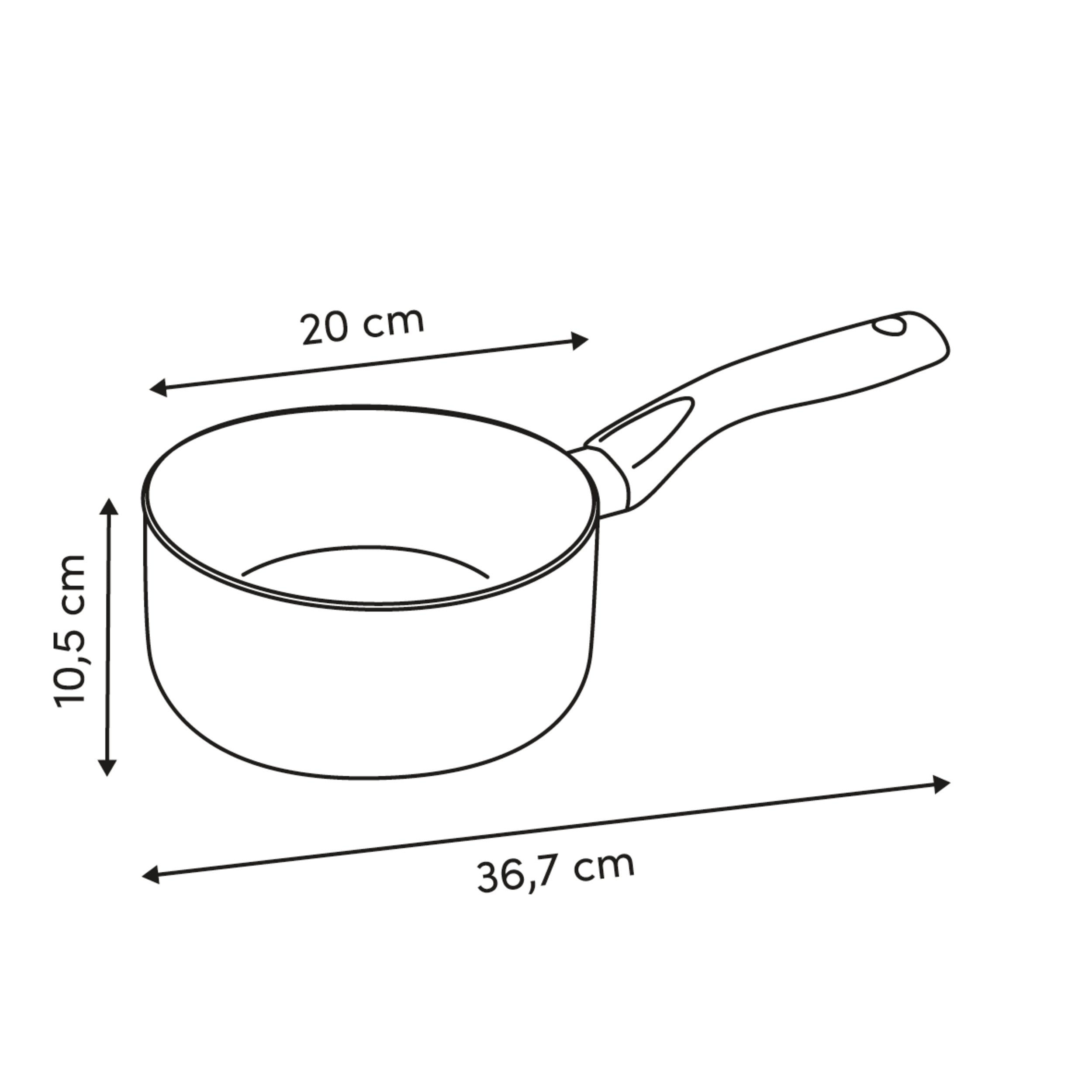 Pot 20 alu induc neo - Five
