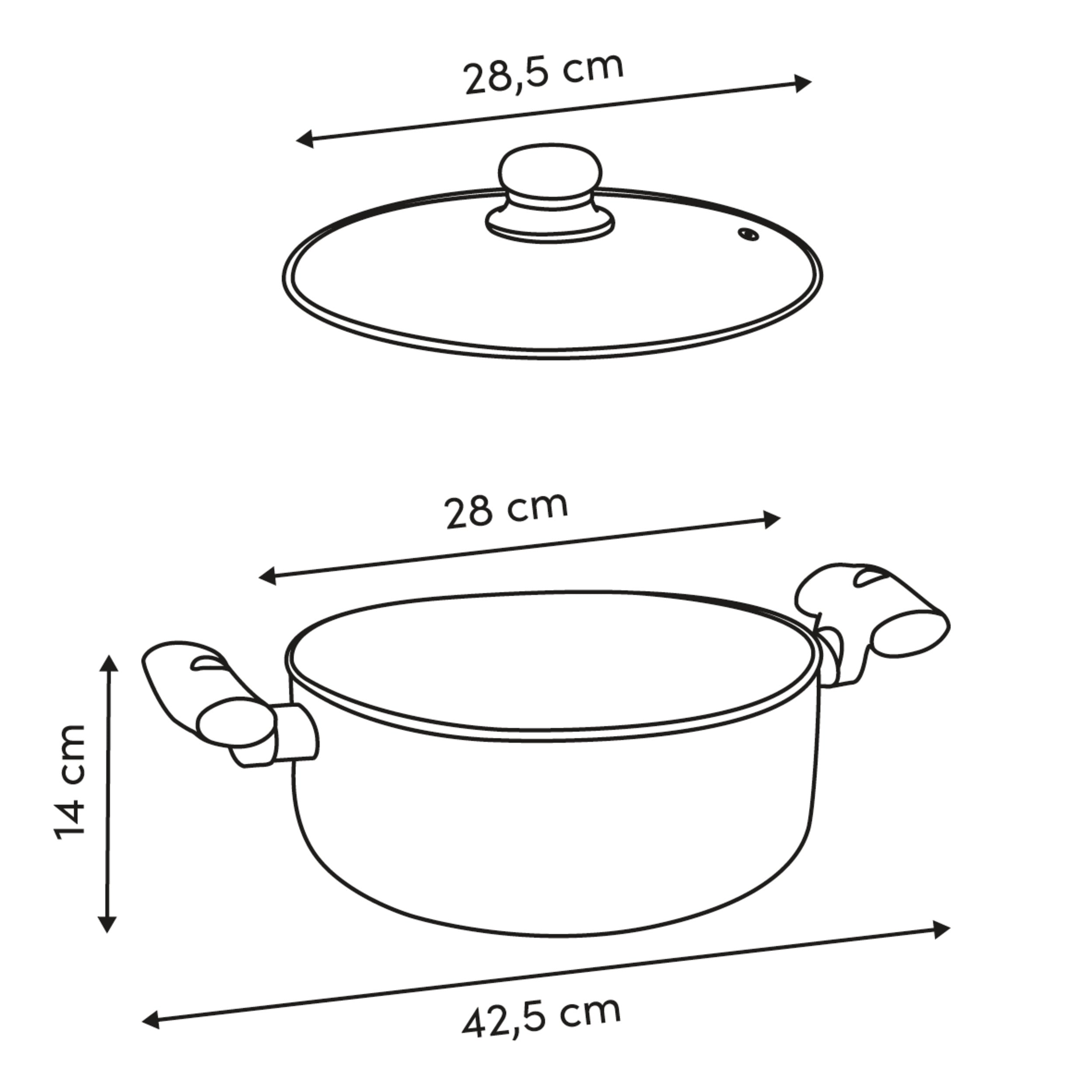 Stewpot 28 alu induc neo - Five